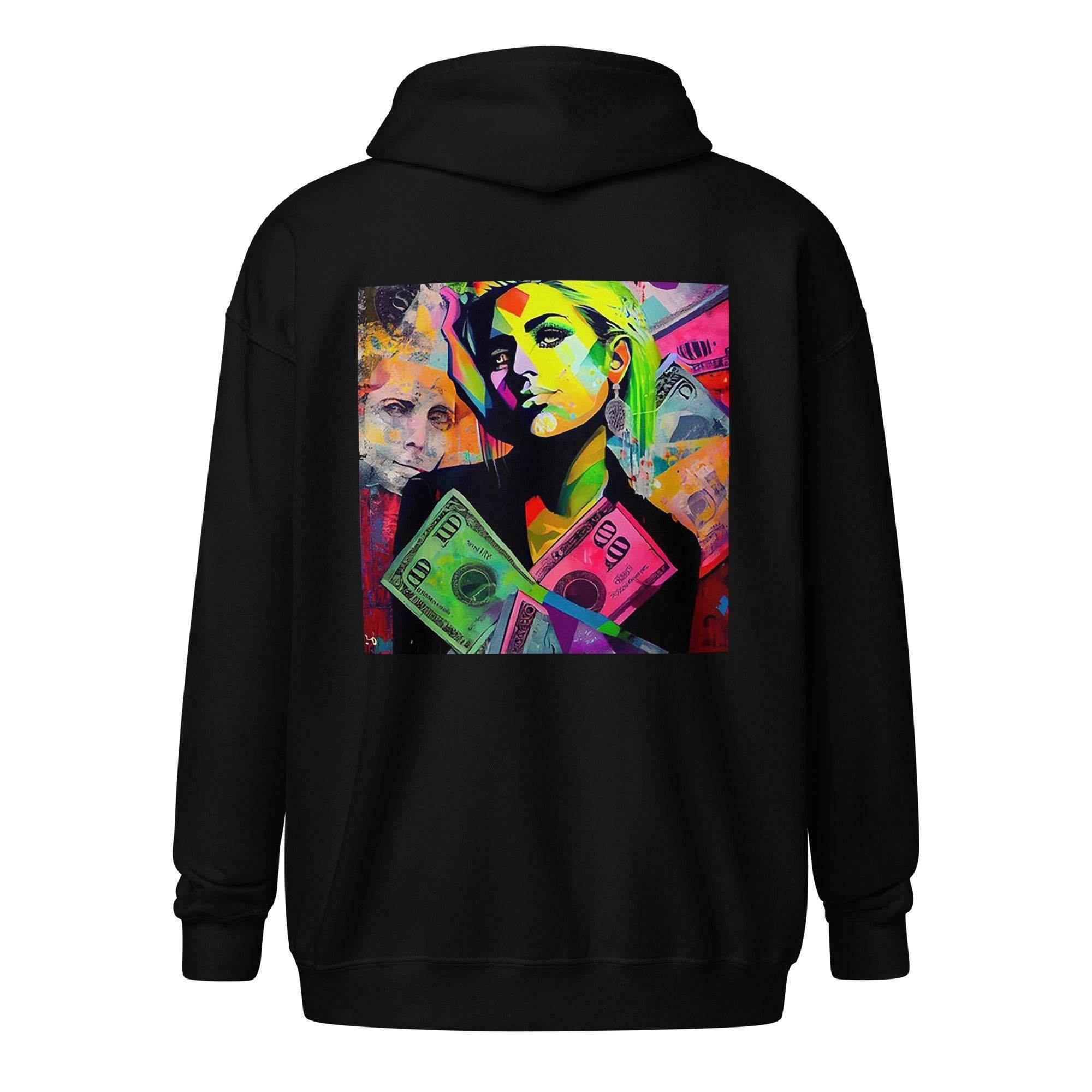 Dollar Highlights Zip Up Hoodie