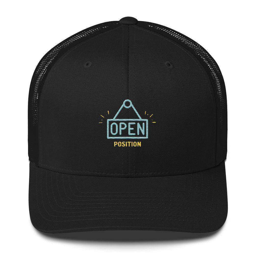 Open Position Trucker Cap