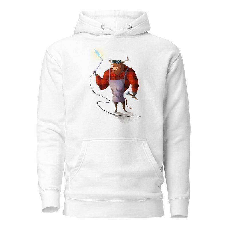 9-5 Bull Pullover Hoodie - InvestmenTees