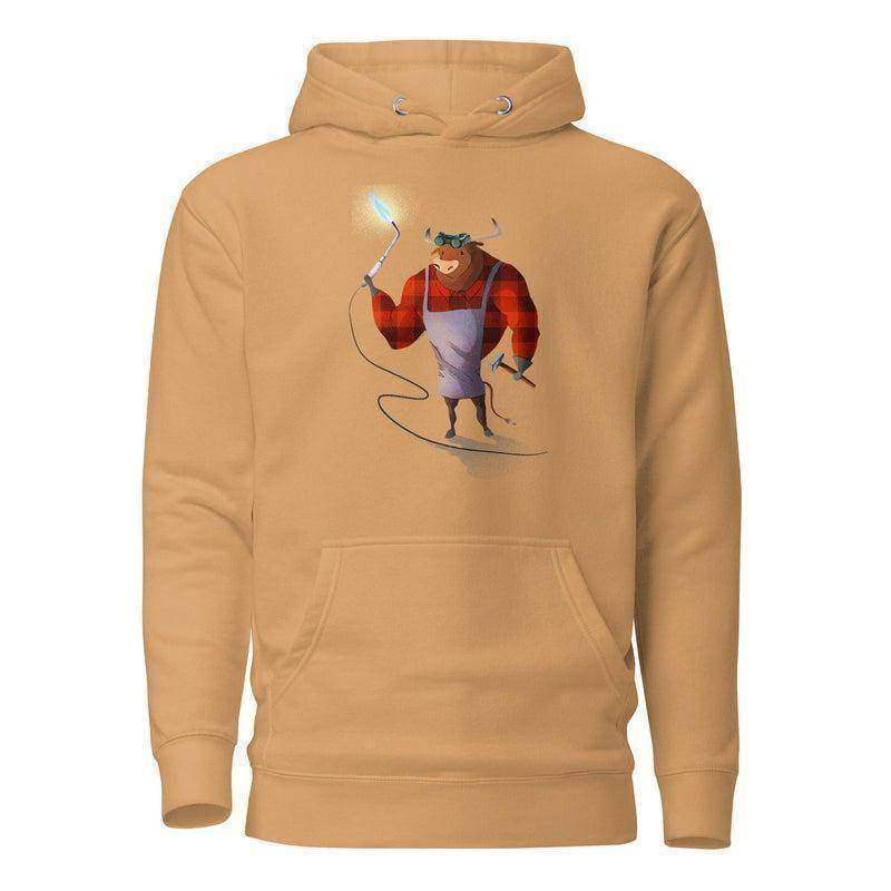 9-5 Bull Pullover Hoodie - InvestmenTees