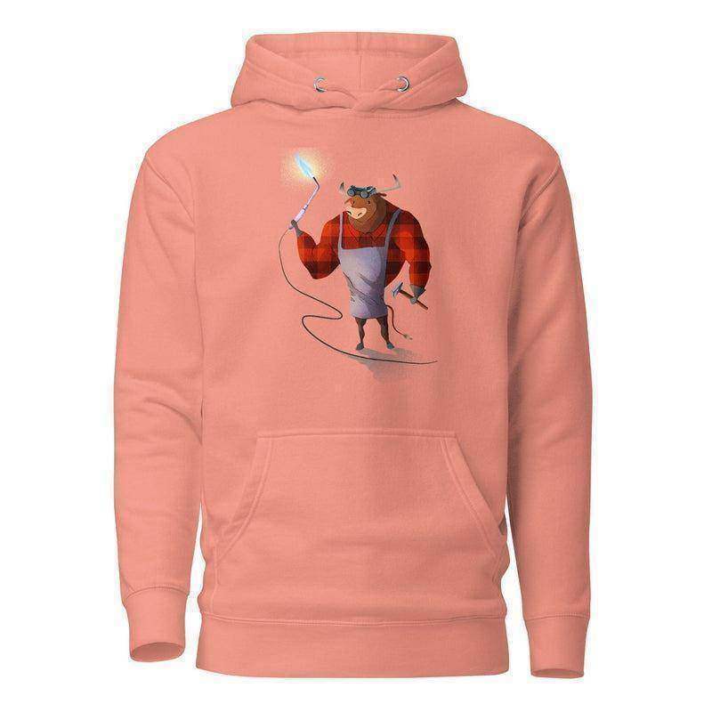 9-5 Bull Pullover Hoodie - InvestmenTees