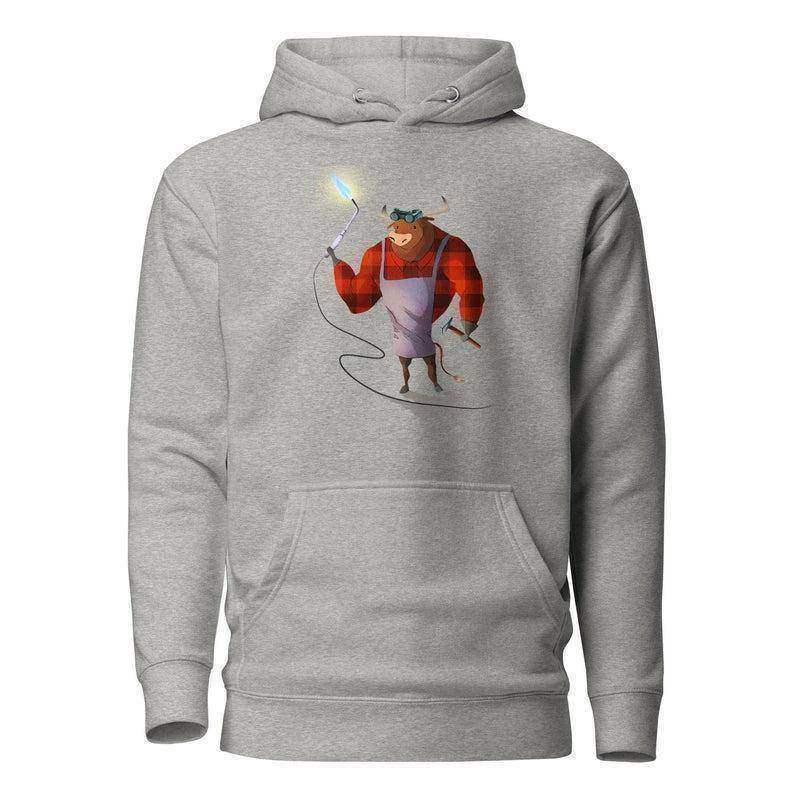 9-5 Bull Pullover Hoodie - InvestmenTees