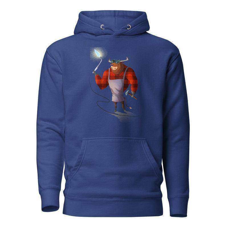 9-5 Bull Pullover Hoodie - InvestmenTees