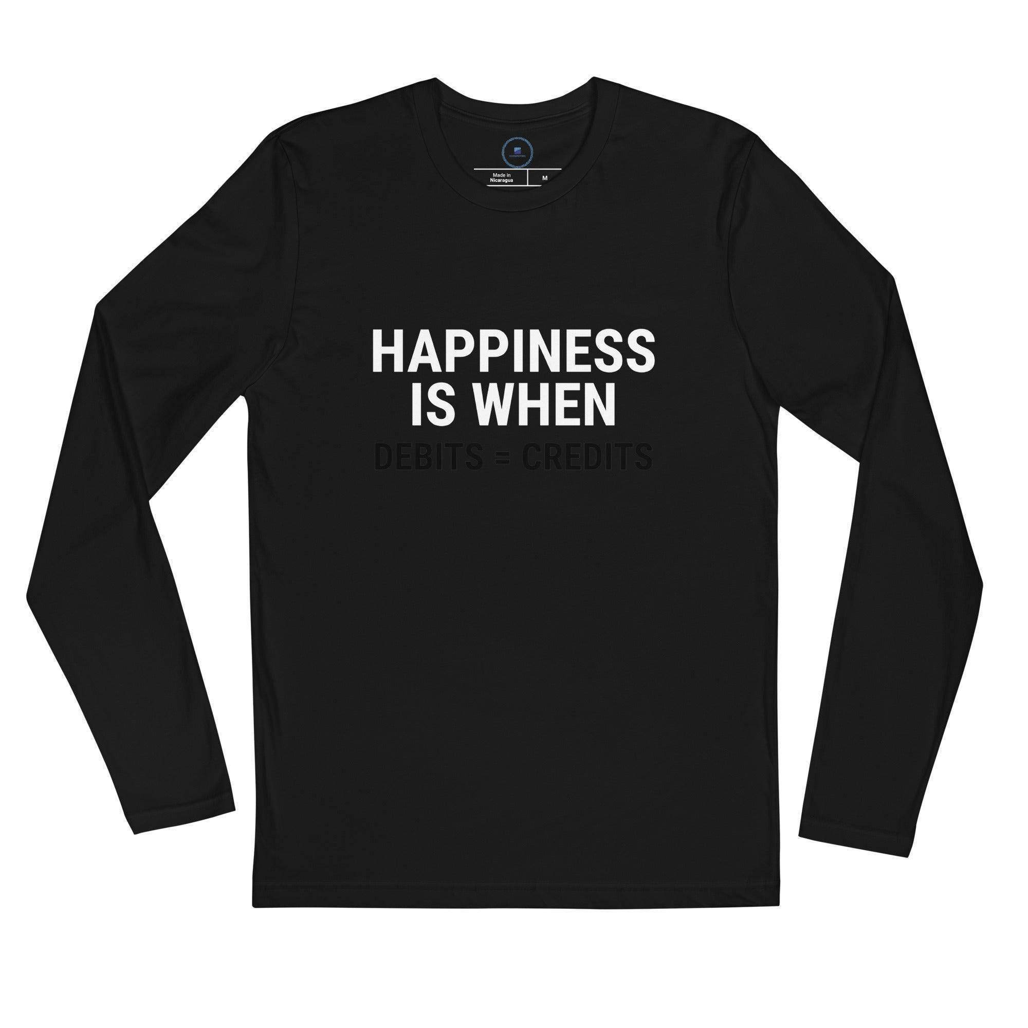 Debits=Credits Long Sleeve T-Shirt - InvestmenTees