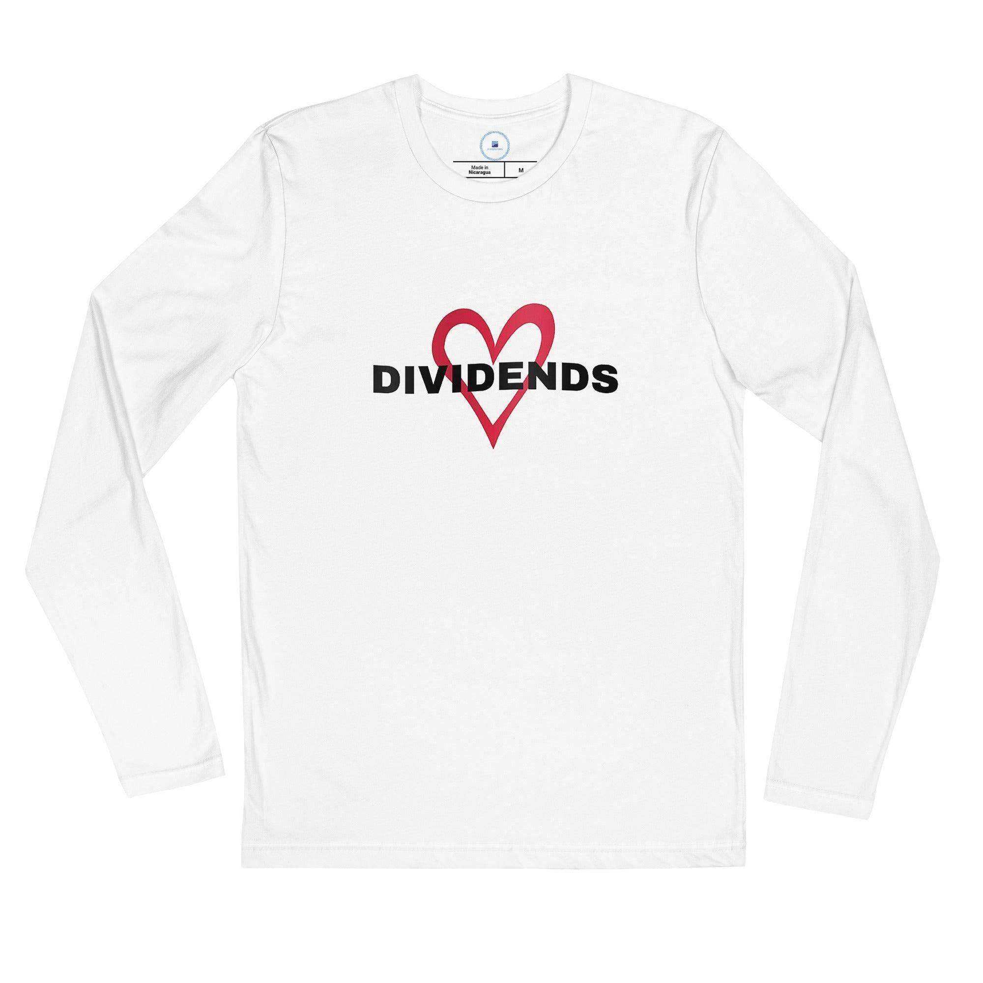 Dividends Love Long Sleeve T-Shirt - InvestmenTees