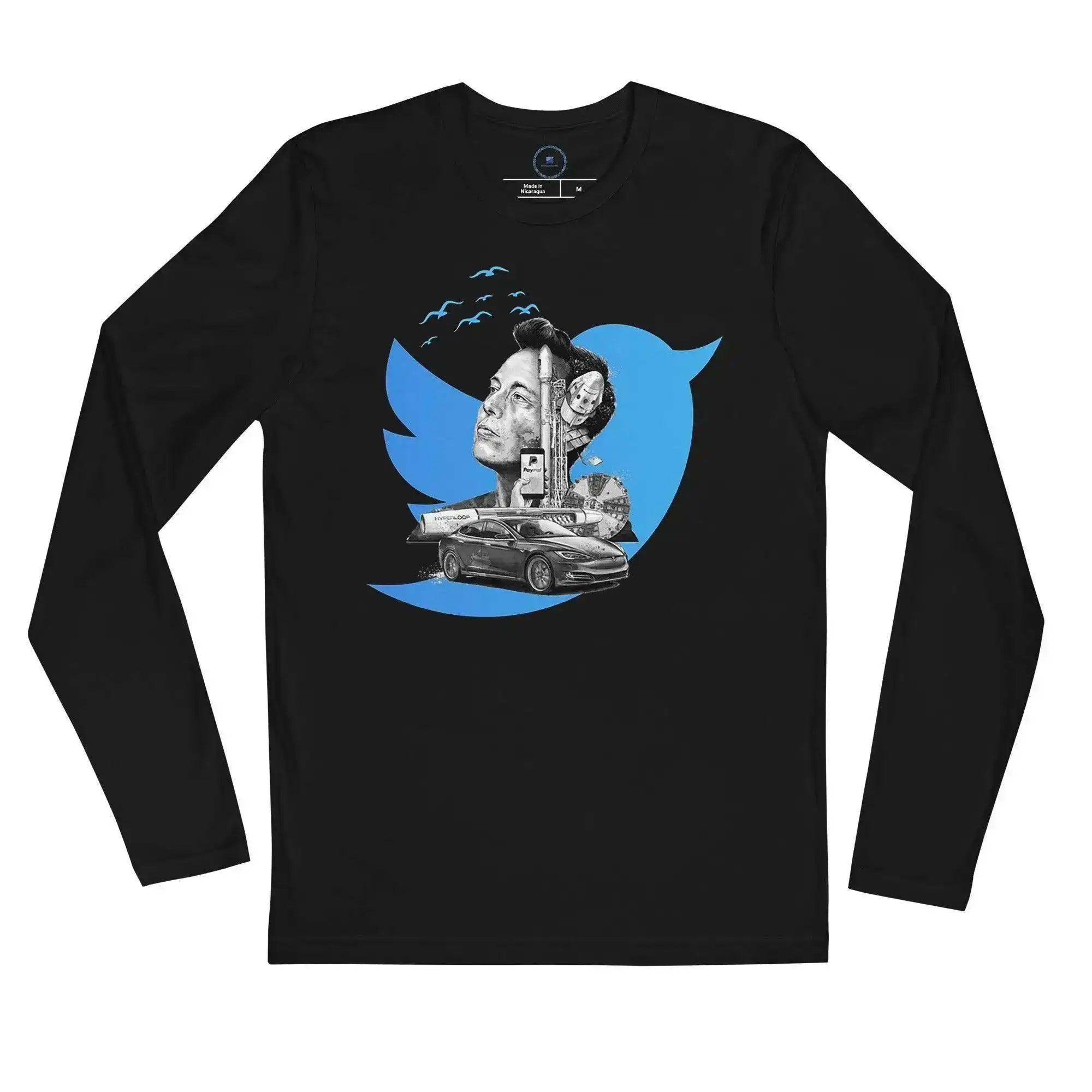 Elon The Entrepreneur Long Sleeve T-Shirt - InvestmenTees