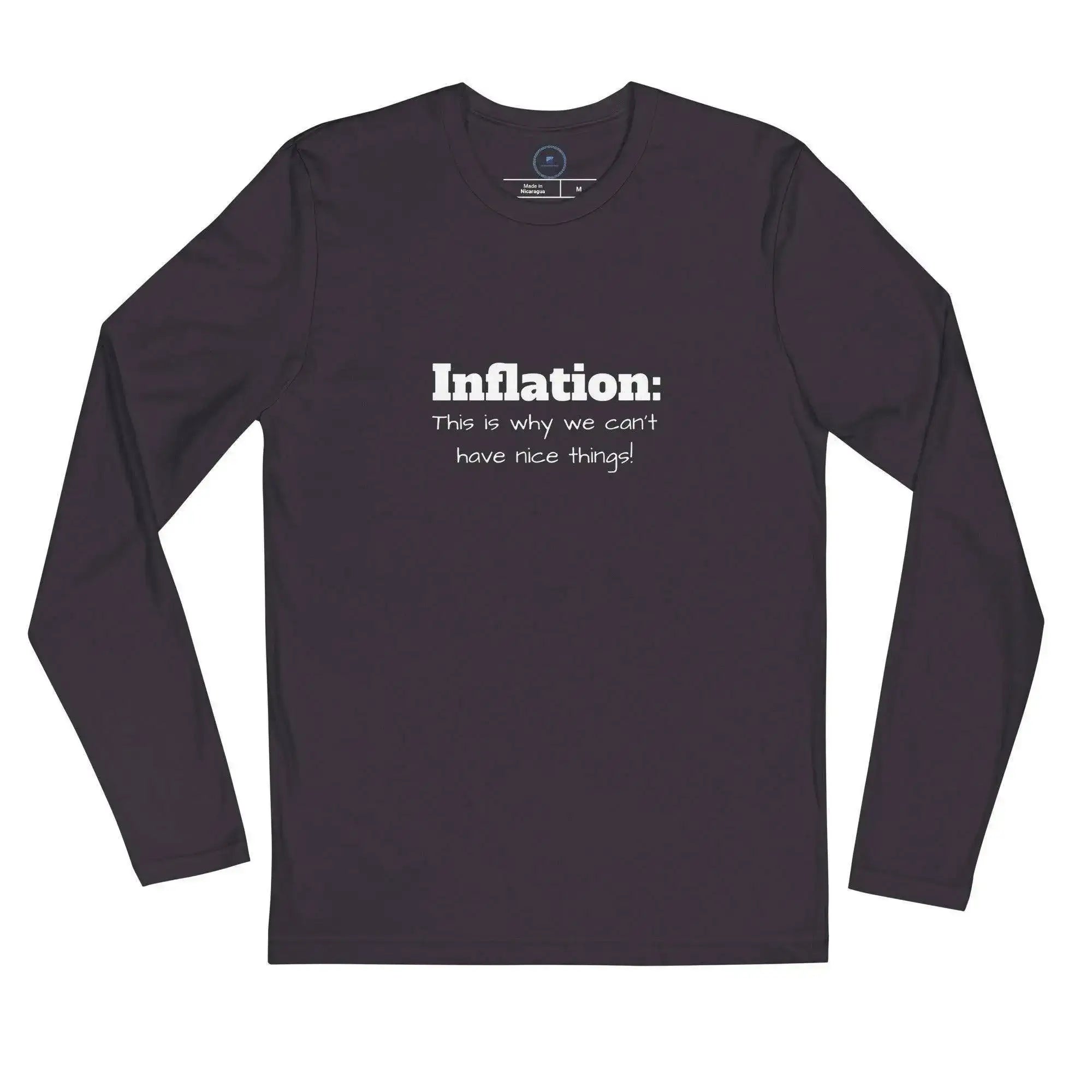 Inflation Long Sleeve T-Shirt - InvestmenTees