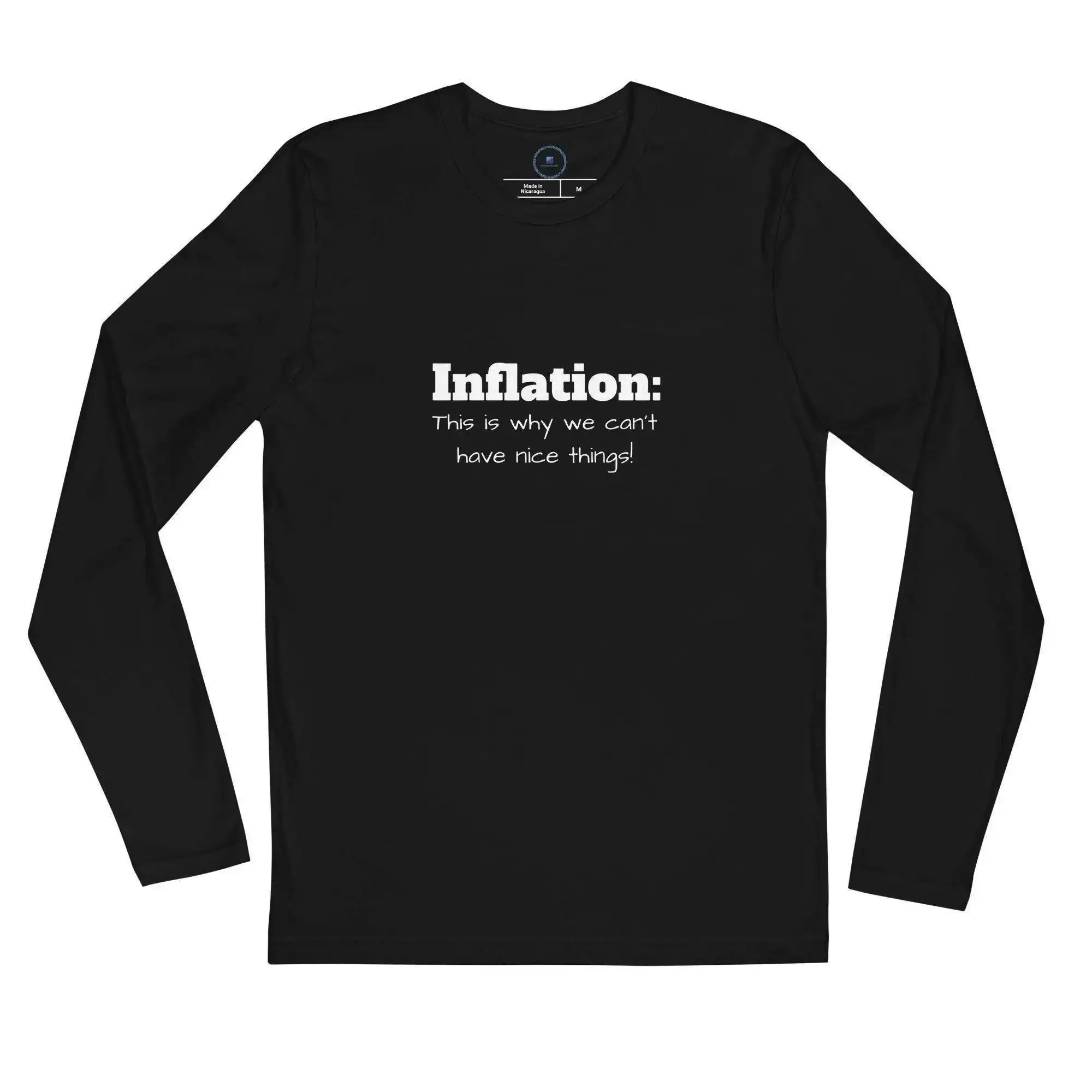 Inflation Long Sleeve T-Shirt - InvestmenTees