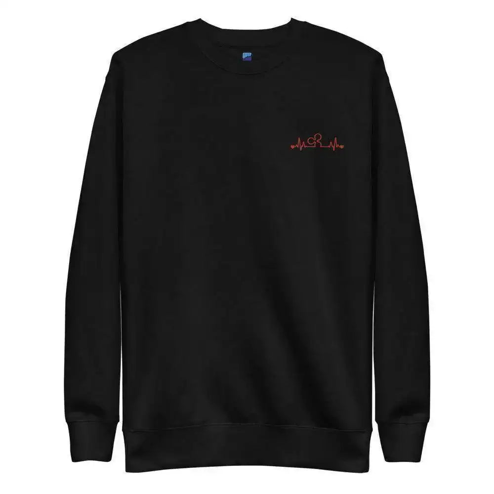 Ripple Heartbeat Sweatshirt - InvestmenTees