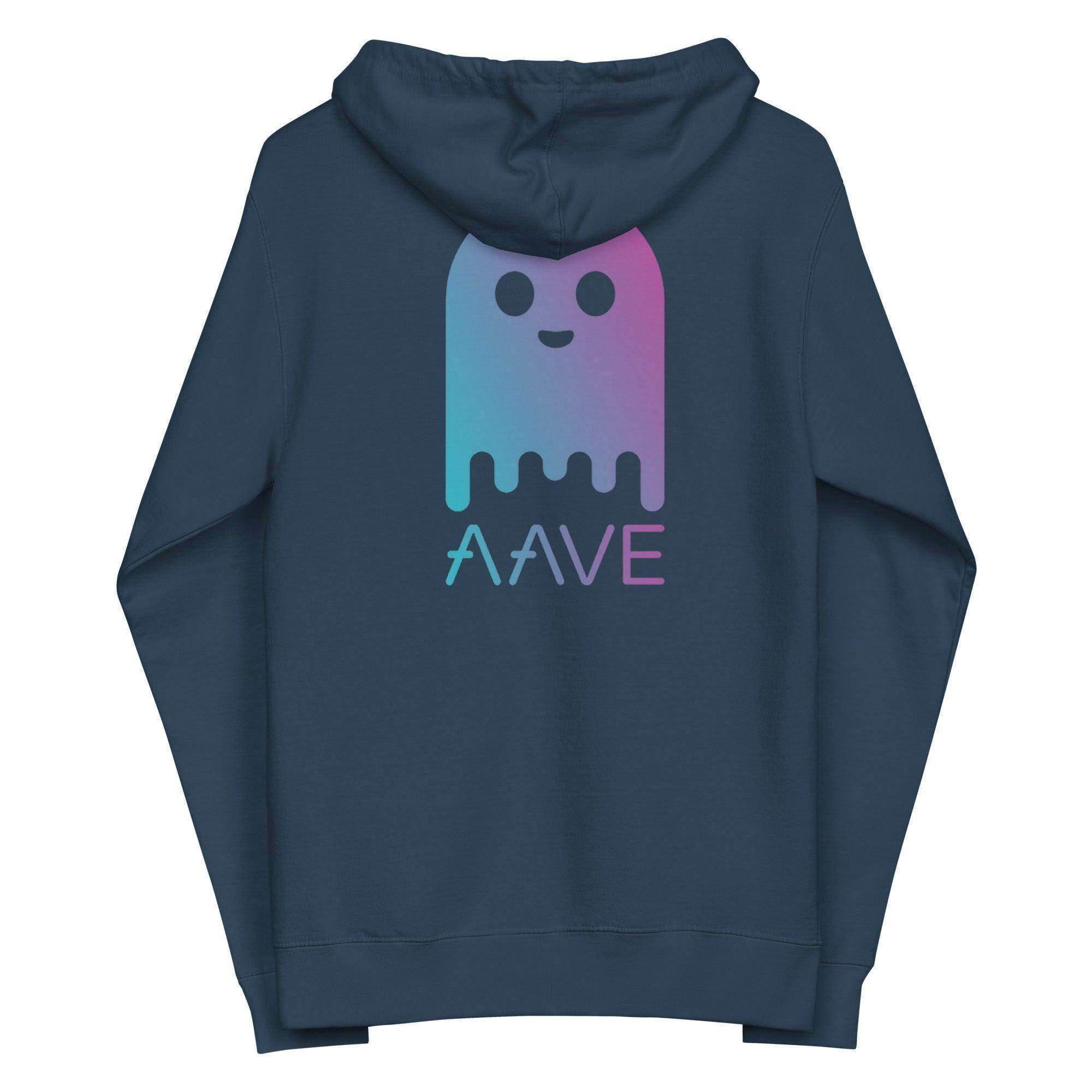 Aave Zip Up Hoodie - InvestmenTees