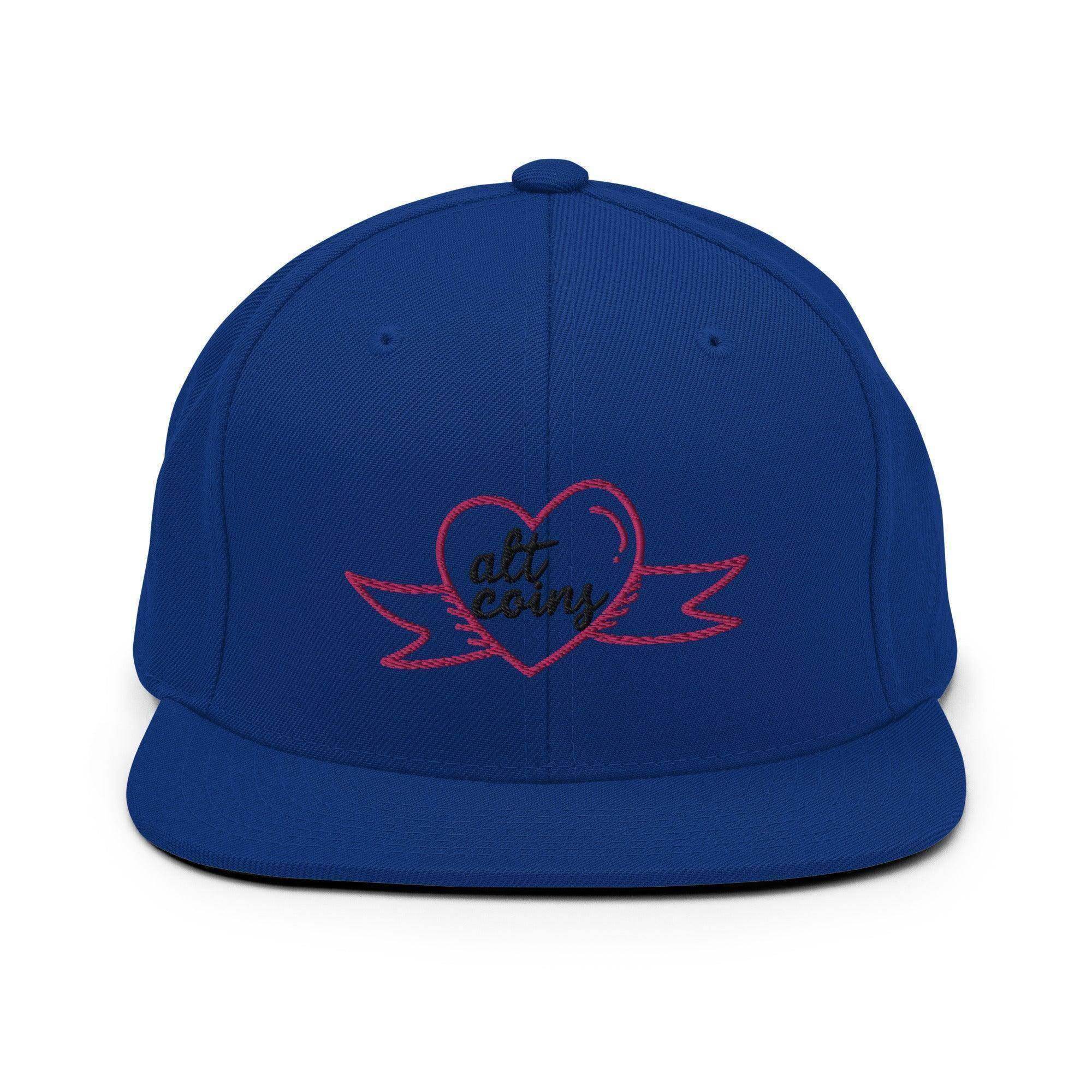 Alt Coins Snapback Hat - InvestmenTees