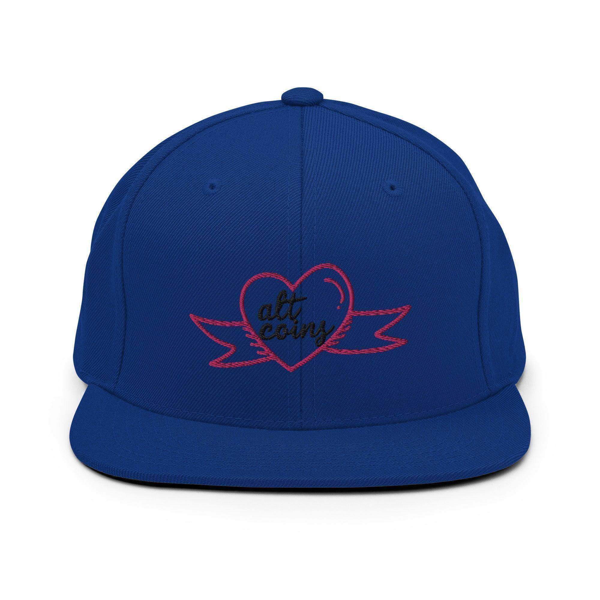 Alt Coins Snapback Hat - InvestmenTees