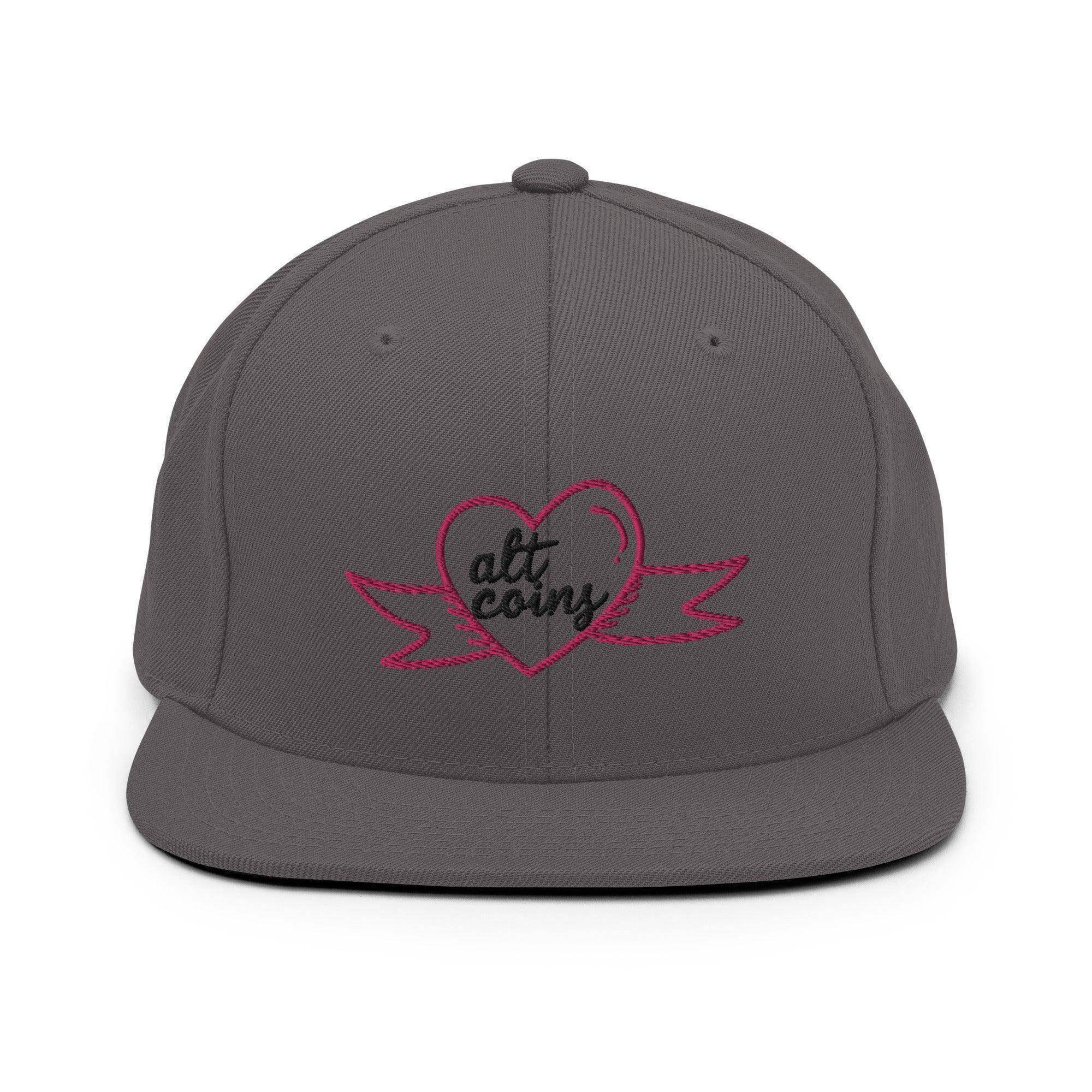 Alt Coins Snapback Hat - InvestmenTees