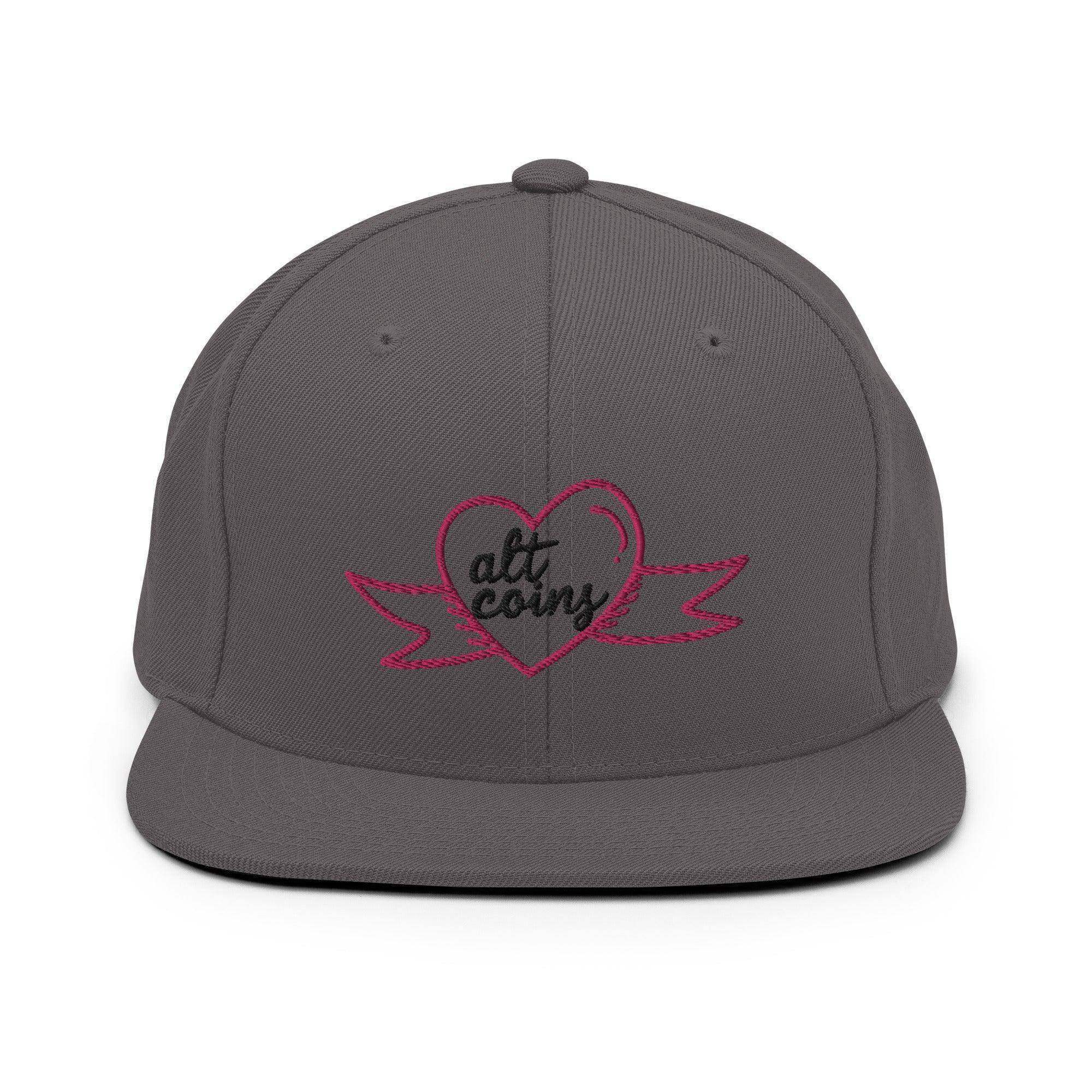 Alt Coins Snapback Hat - InvestmenTees