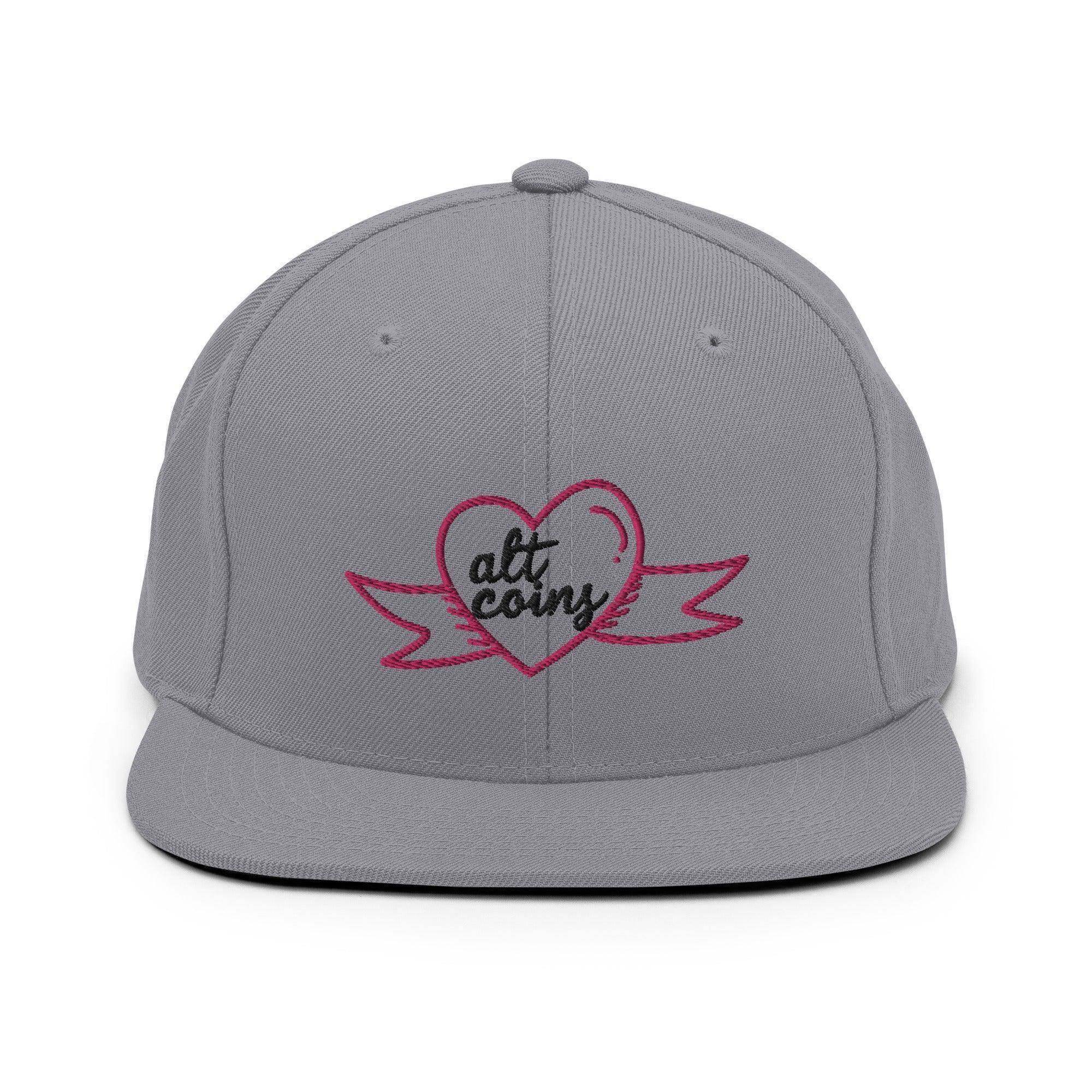 Alt Coins Snapback Hat - InvestmenTees