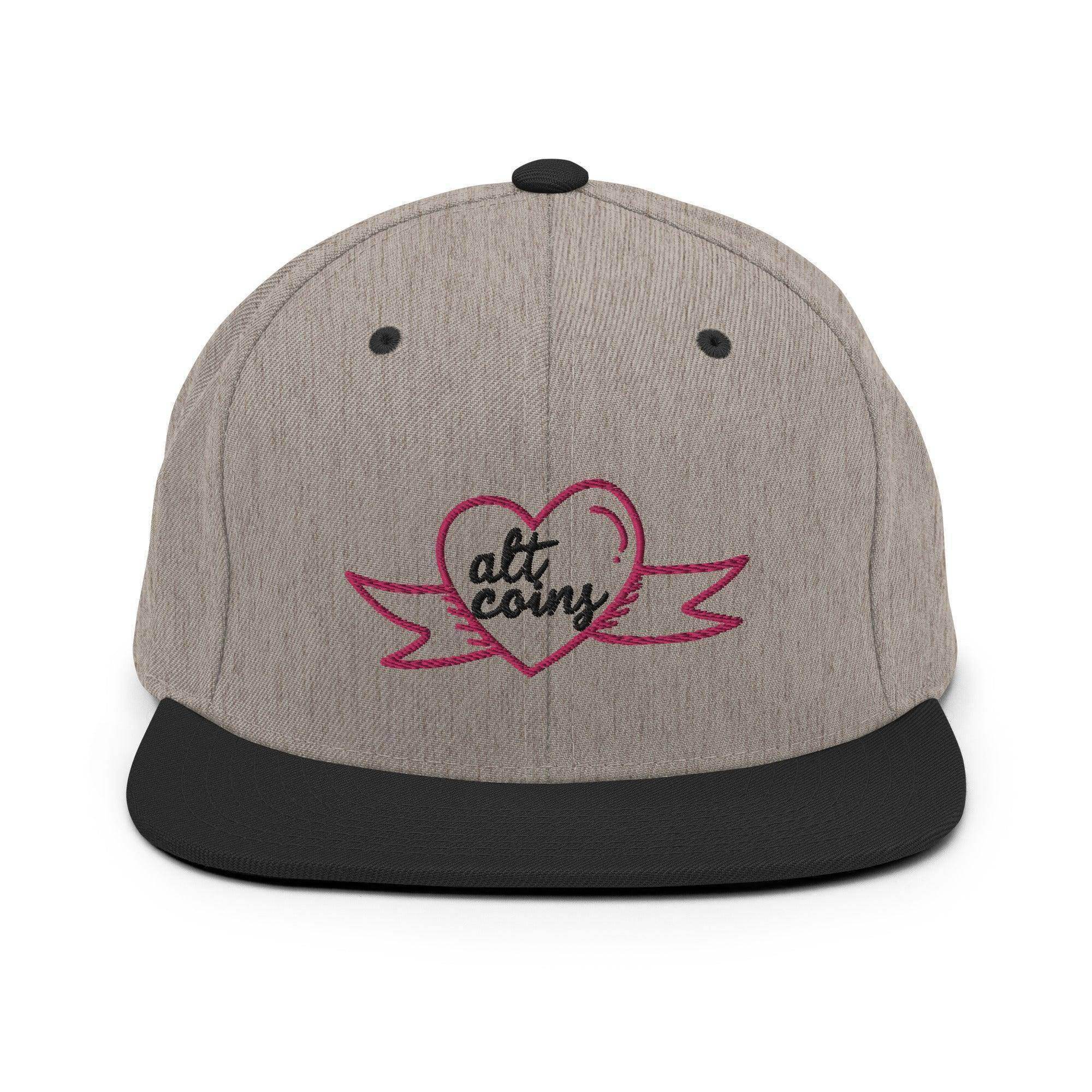 Alt Coins Snapback Hat - InvestmenTees