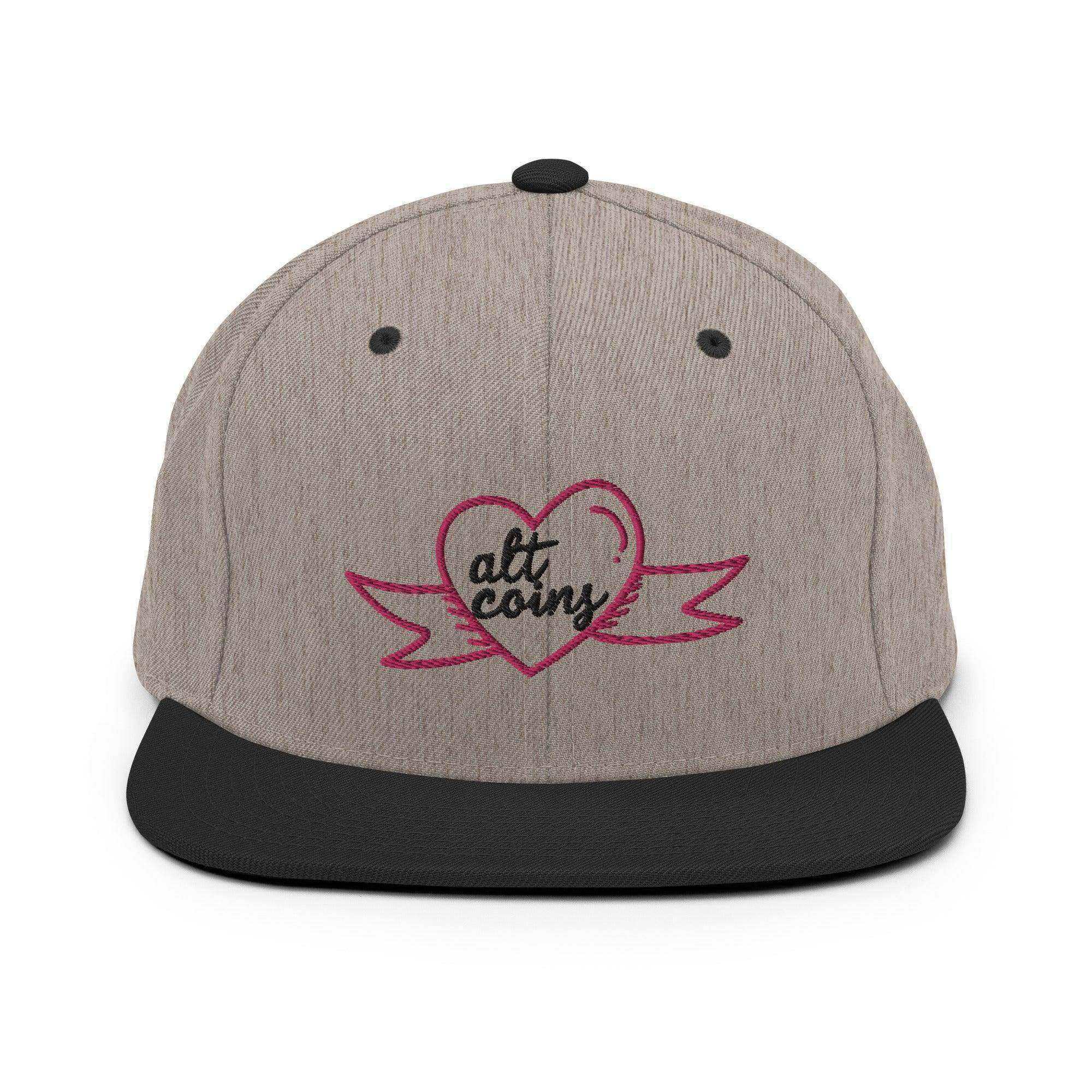 Alt Coins Snapback Hat - InvestmenTees
