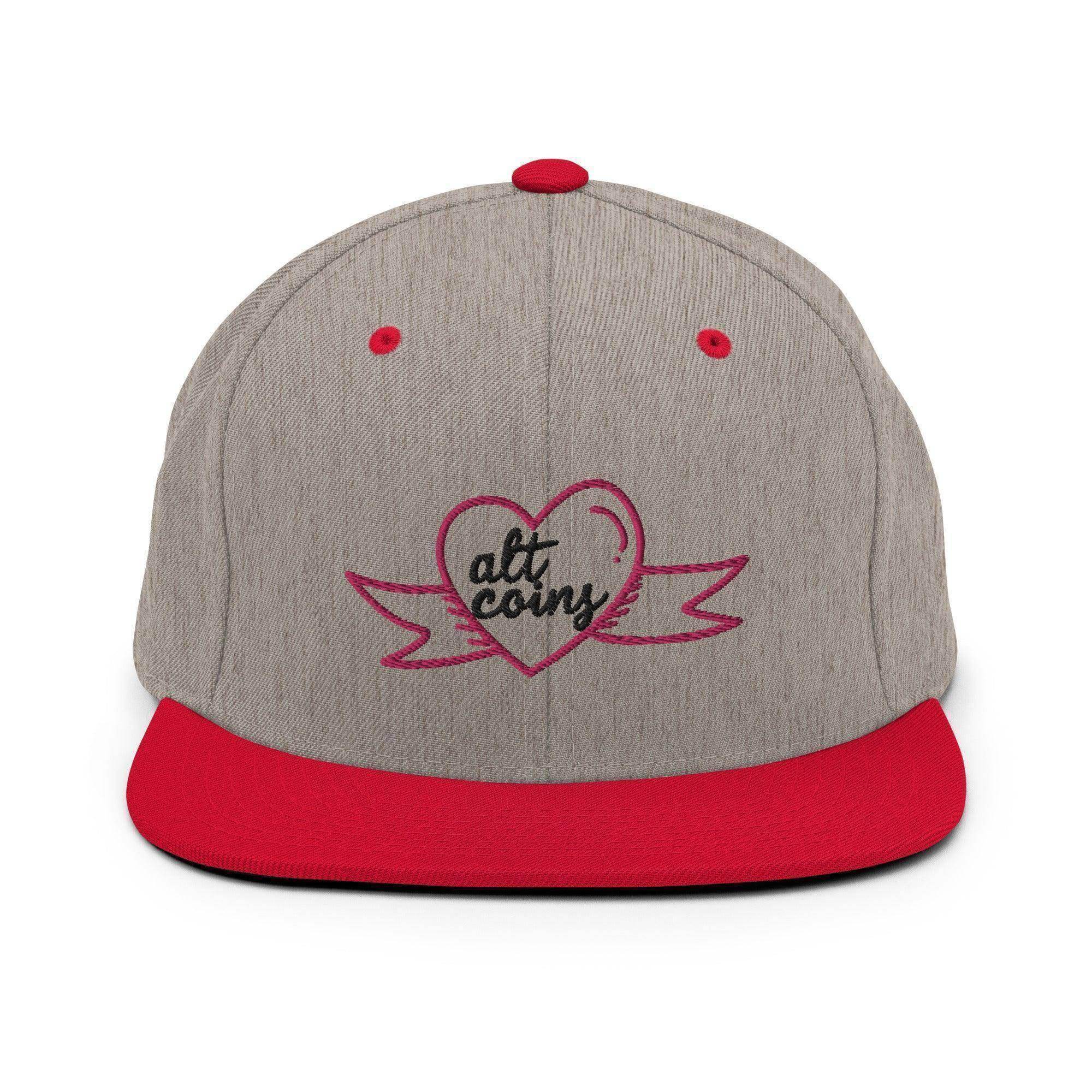 Alt Coins Snapback Hat - InvestmenTees
