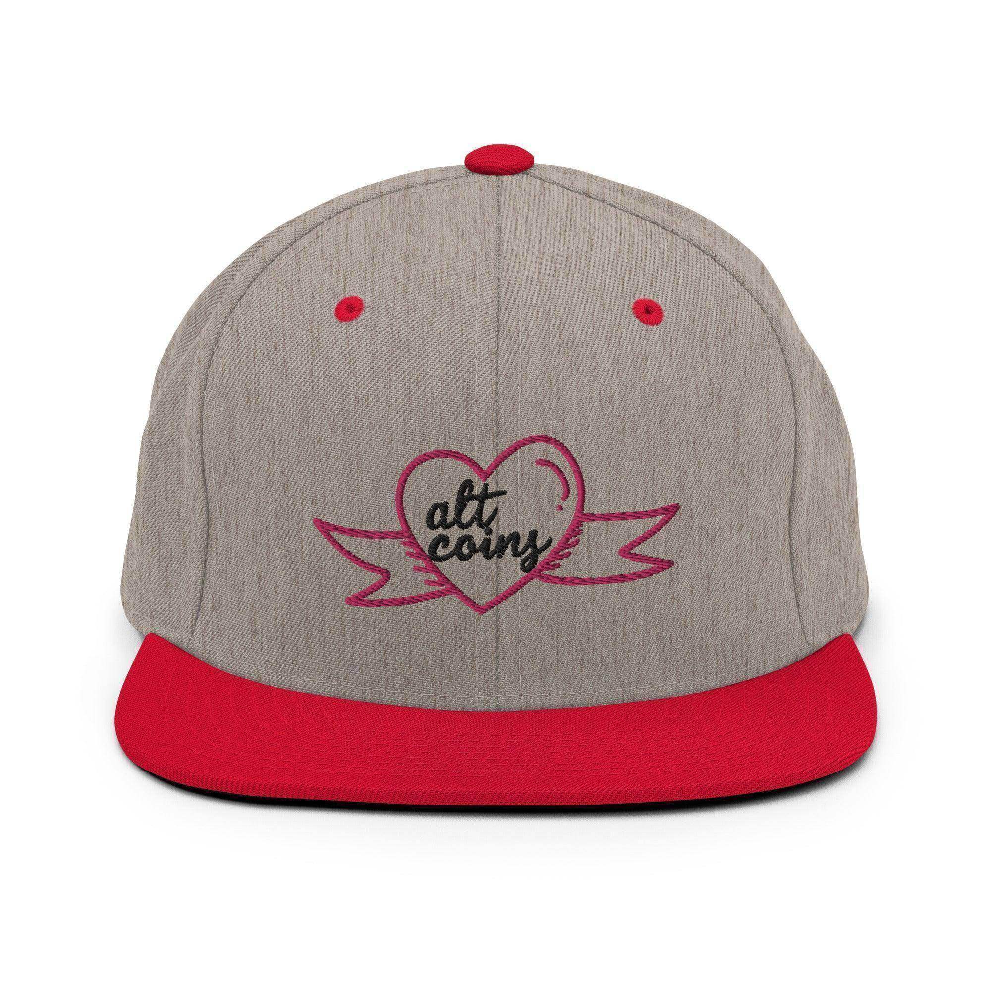 Alt Coins Snapback Hat - InvestmenTees