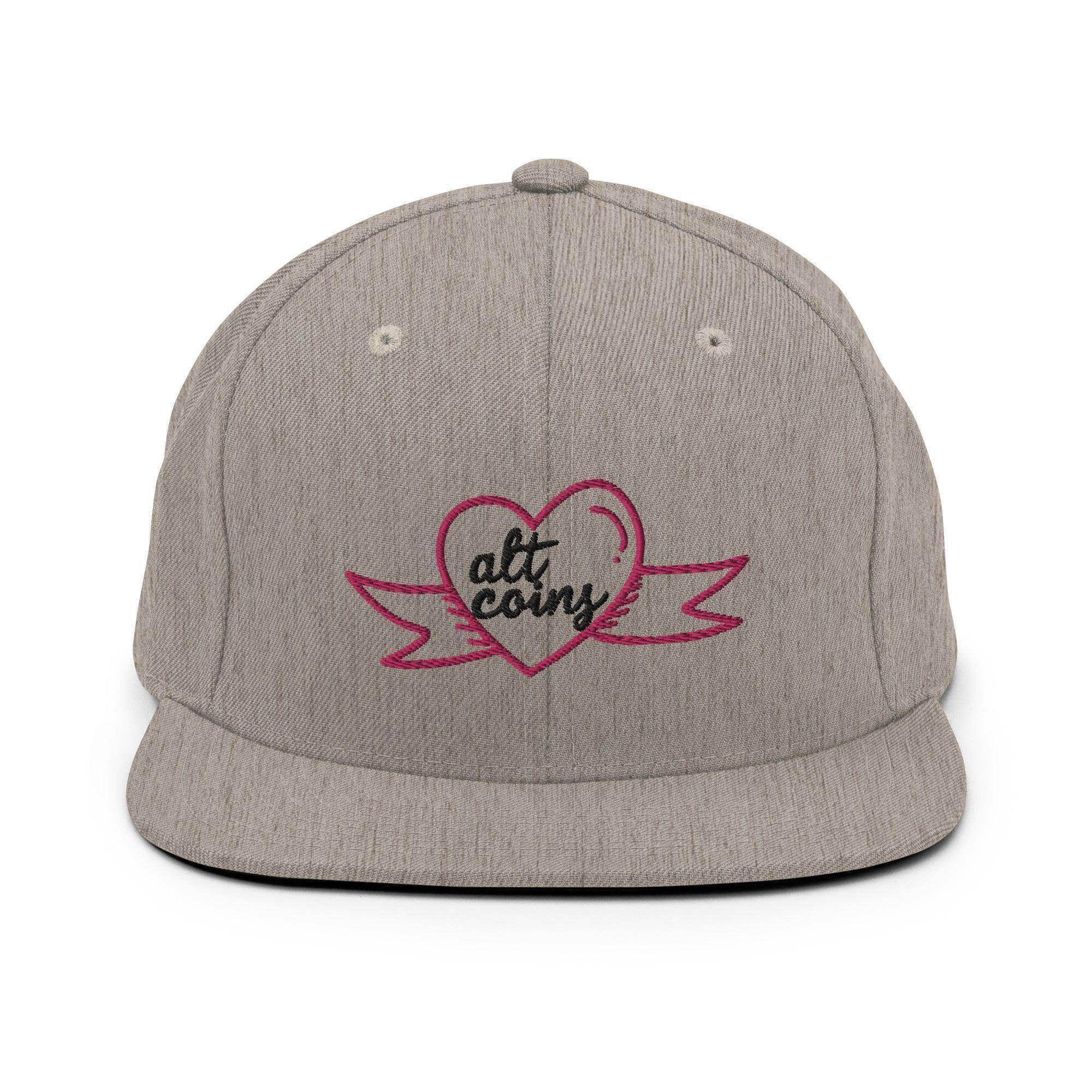 Alt Coins Snapback Hat - InvestmenTees