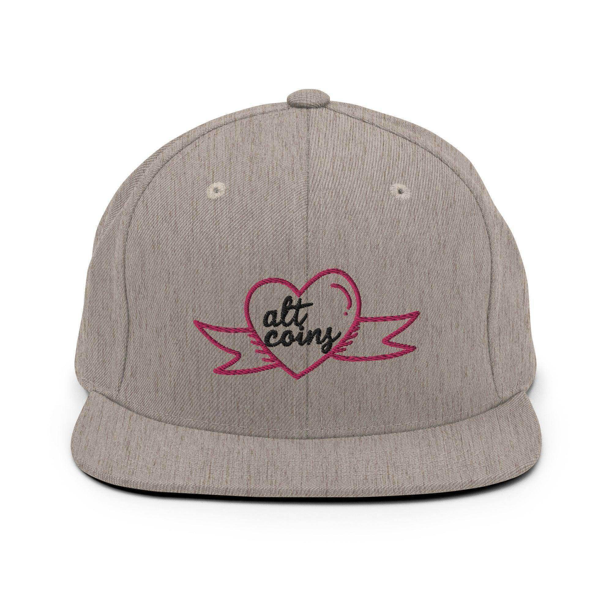 Alt Coins Snapback Hat - InvestmenTees
