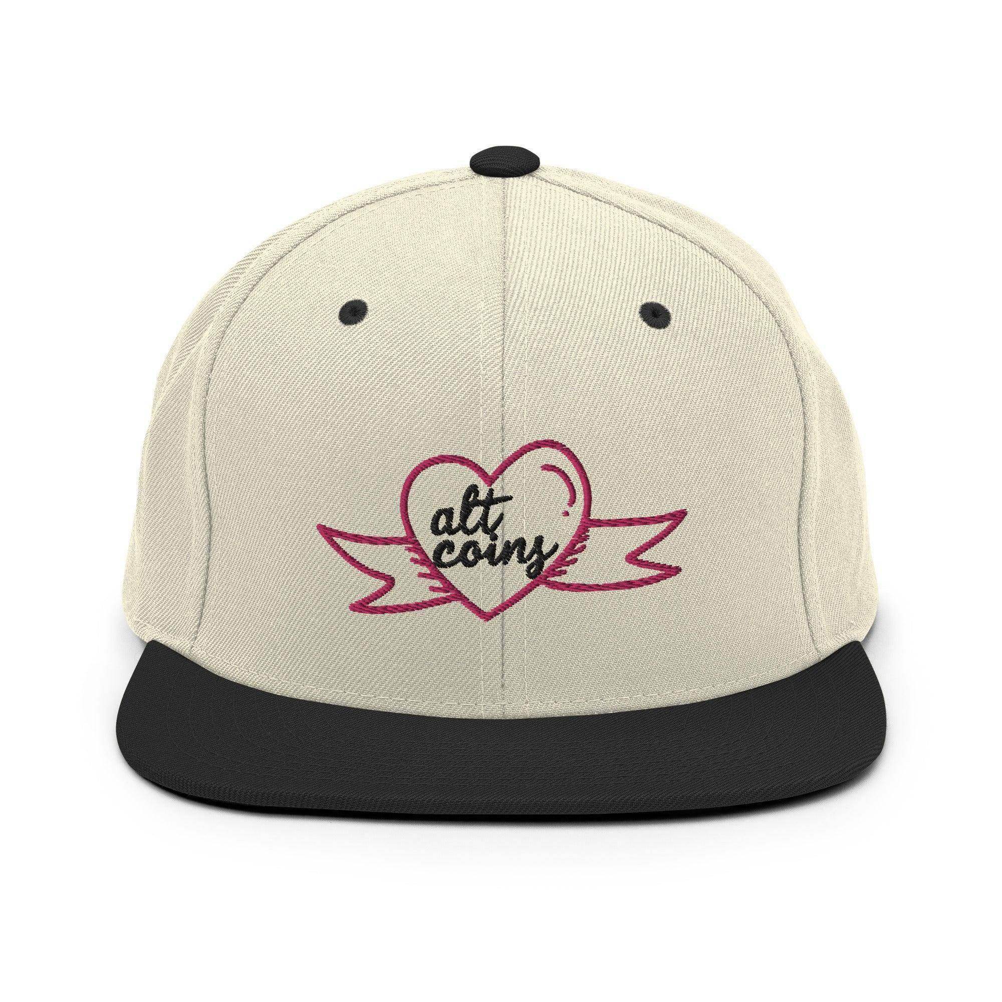 Alt Coins Snapback Hat - InvestmenTees