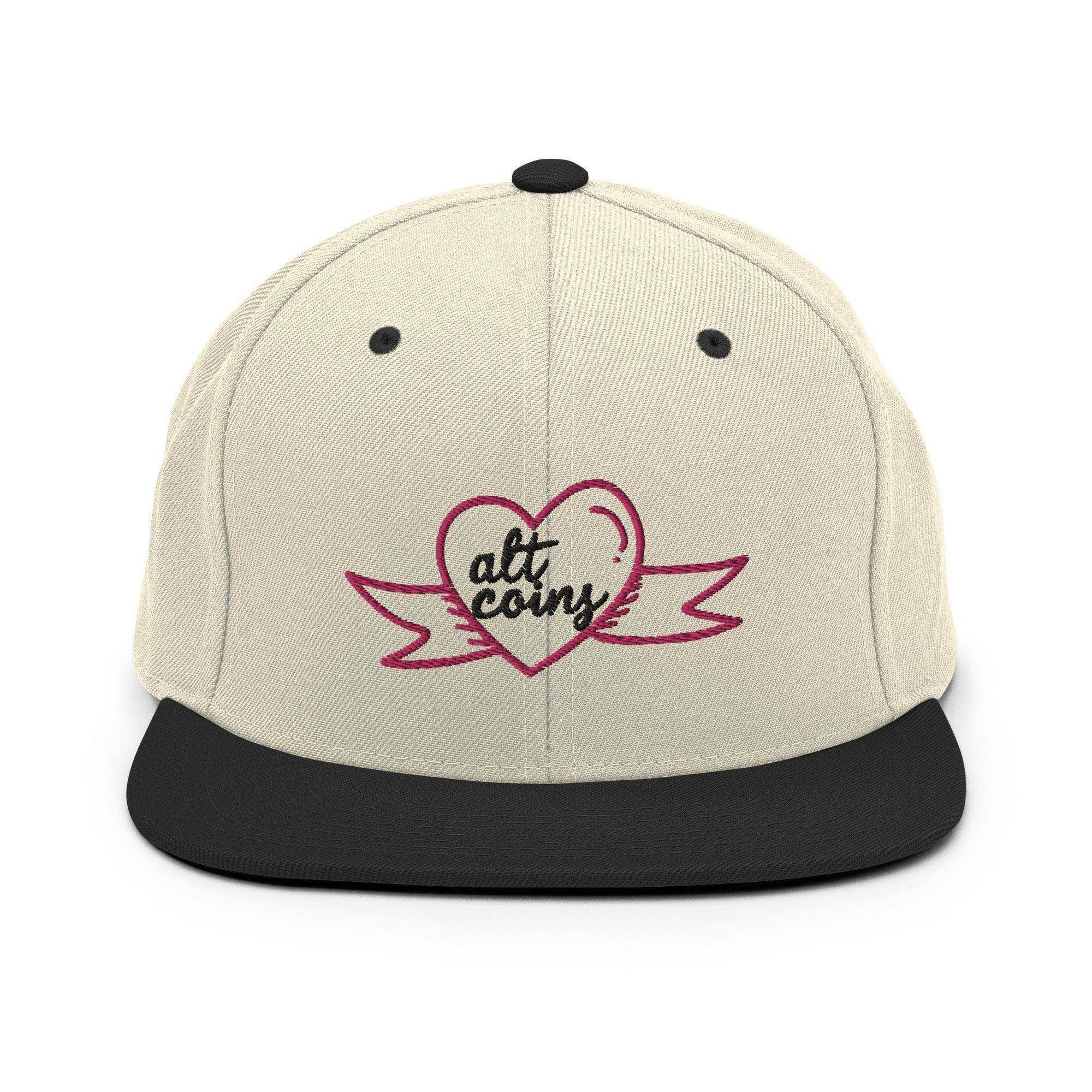 Alt Coins Snapback Hat - InvestmenTees