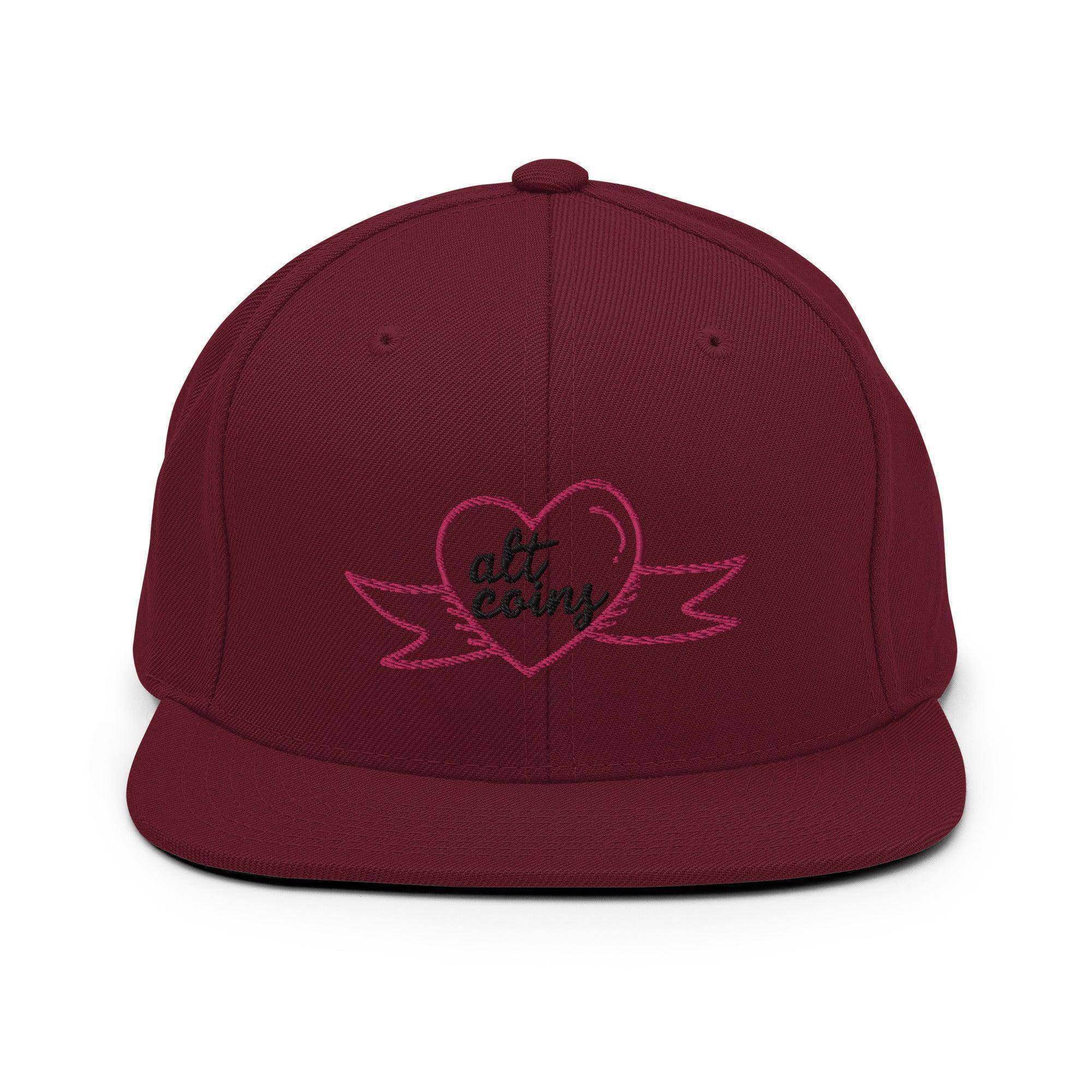 Alt Coins Snapback Hat - InvestmenTees