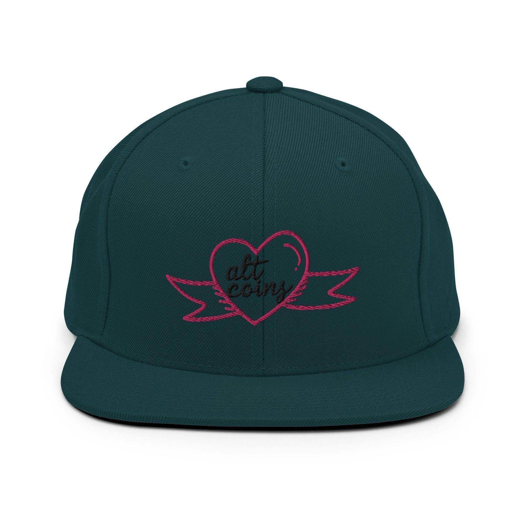 Alt Coins Snapback Hat - InvestmenTees