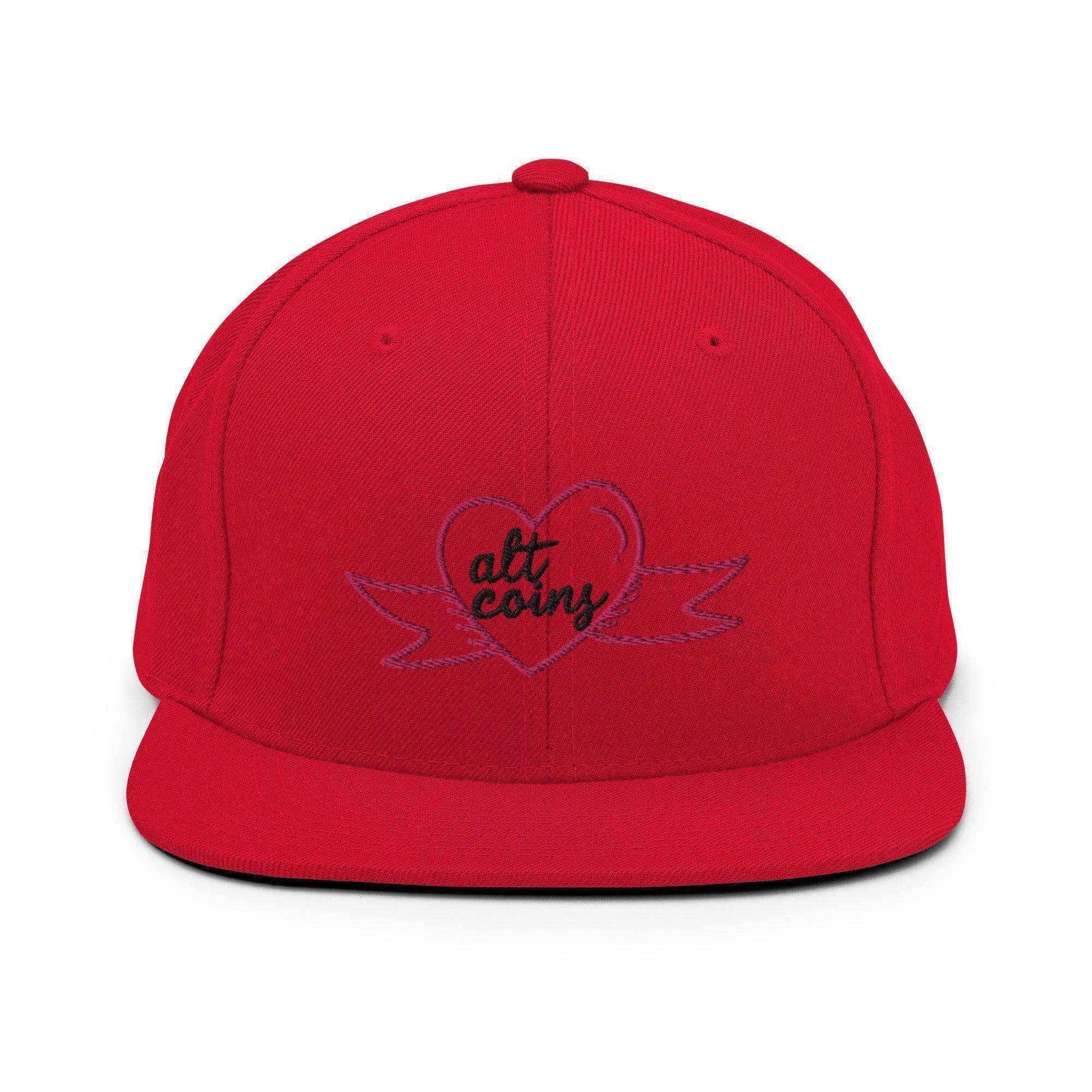Alt Coins Snapback Hat - InvestmenTees