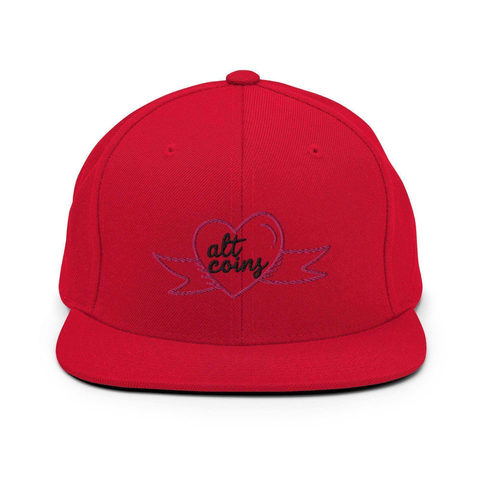 Alt Coins Snapback Hat - InvestmenTees