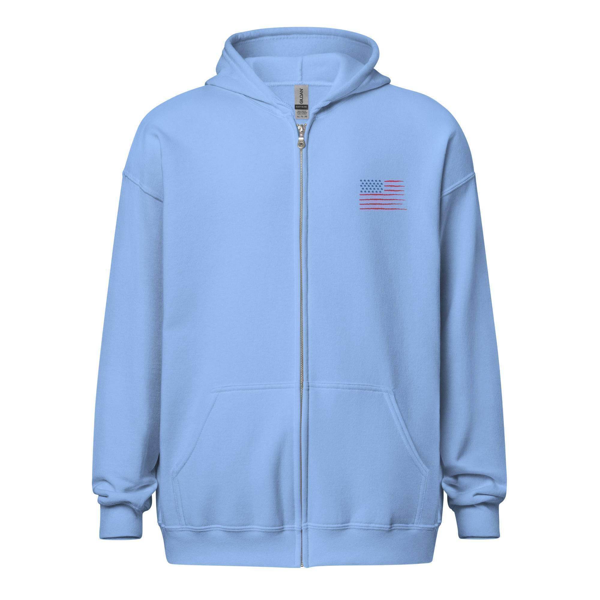 America Is Expensive Zip Up Hoodie - InvestmenTees