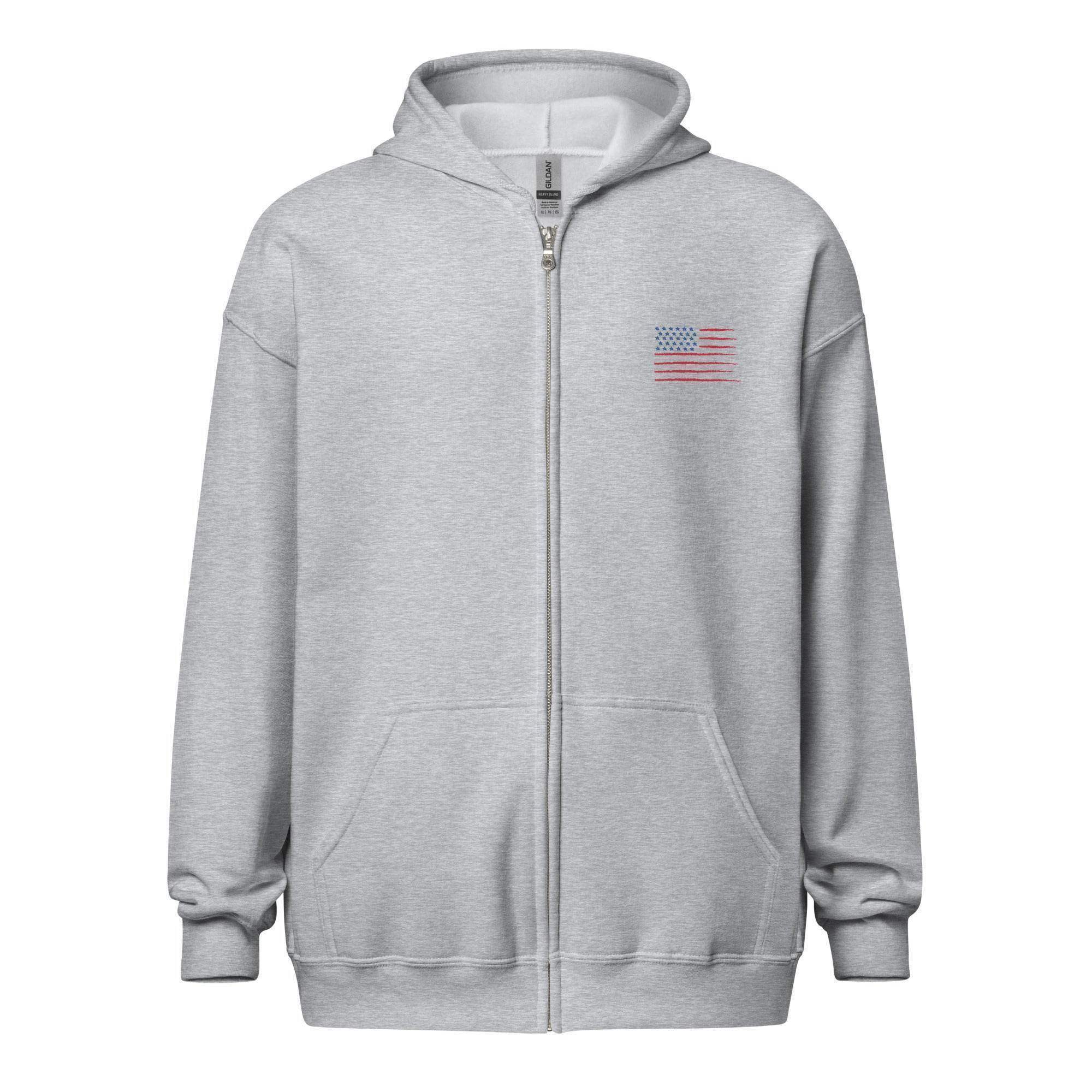 America Is Expensive Zip Up Hoodie - InvestmenTees
