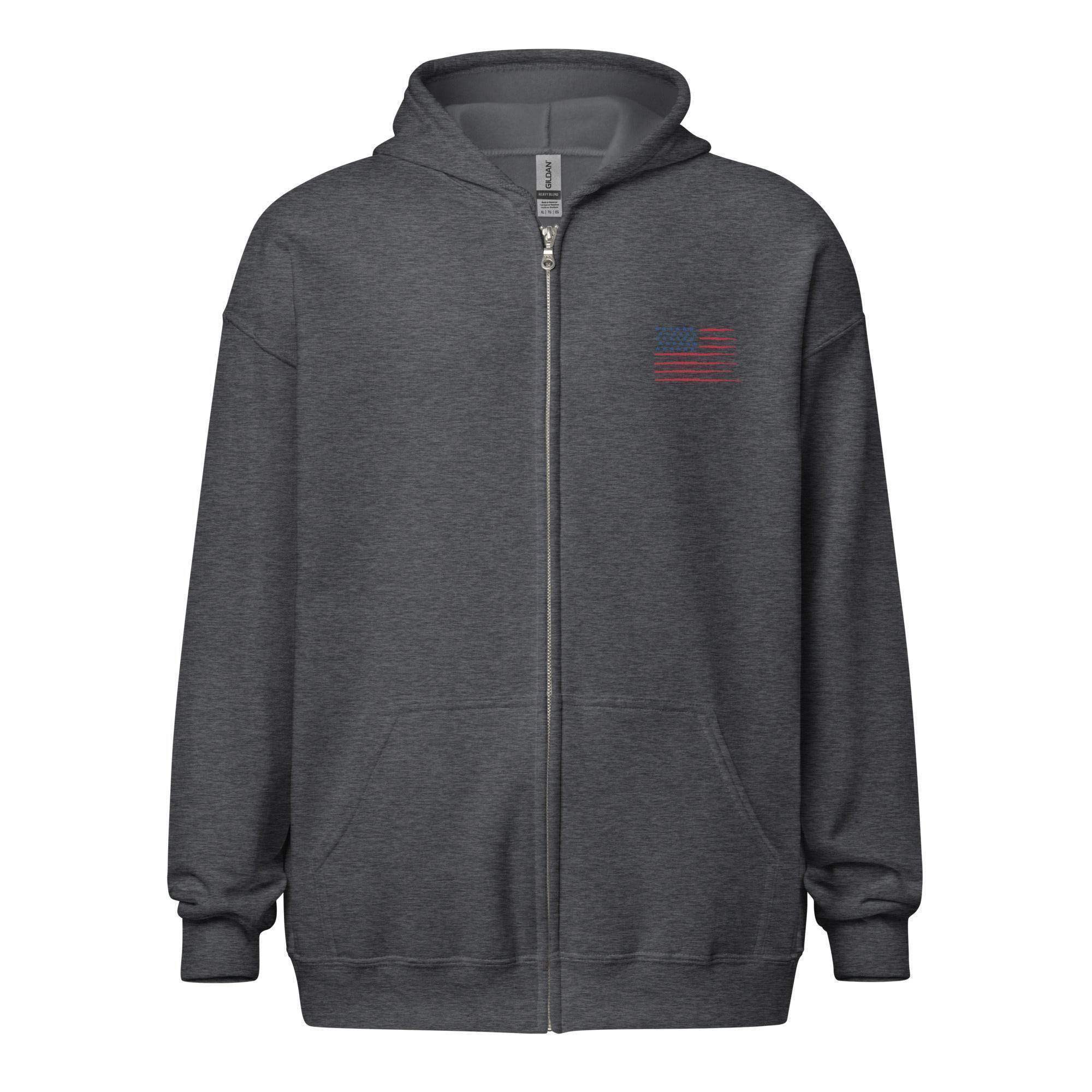 America Is Expensive Zip Up Hoodie - InvestmenTees