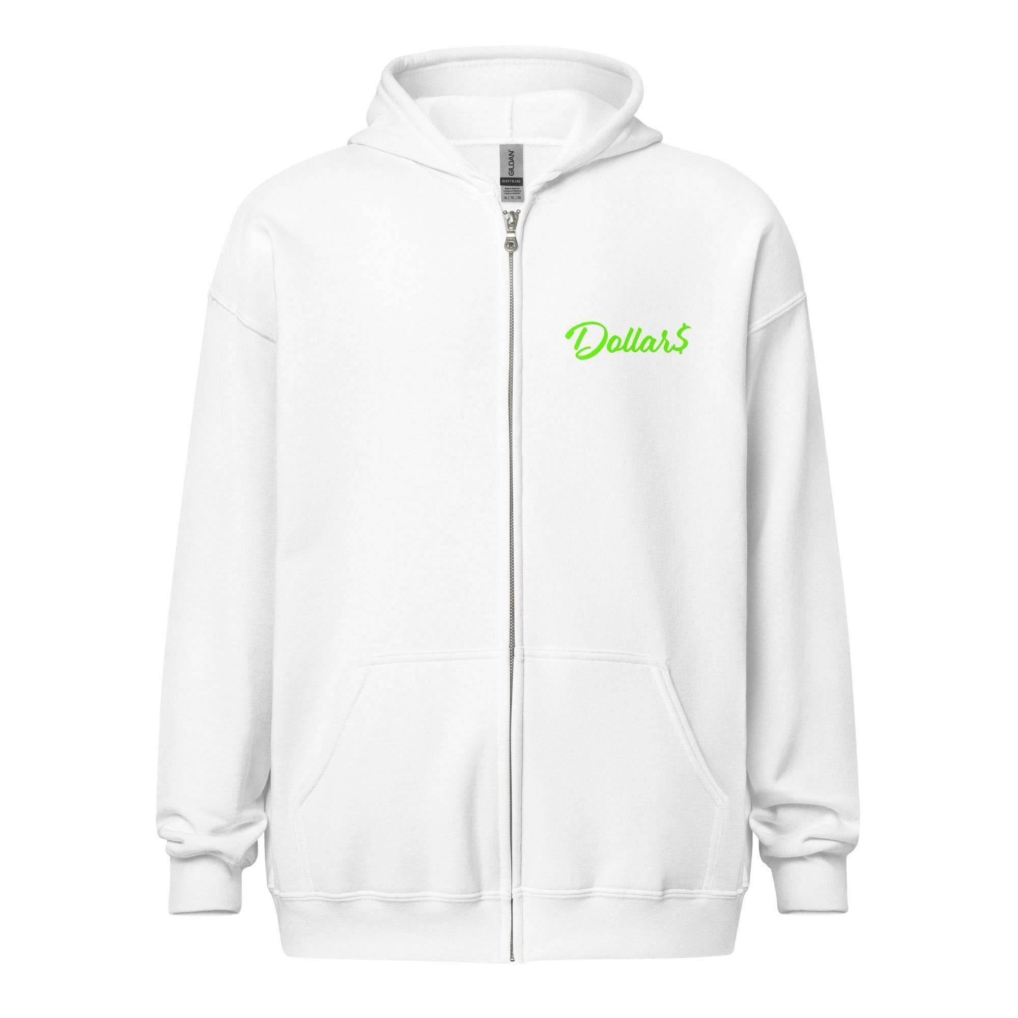 Animated Currency Zip Up Hoodie - InvestmenTees