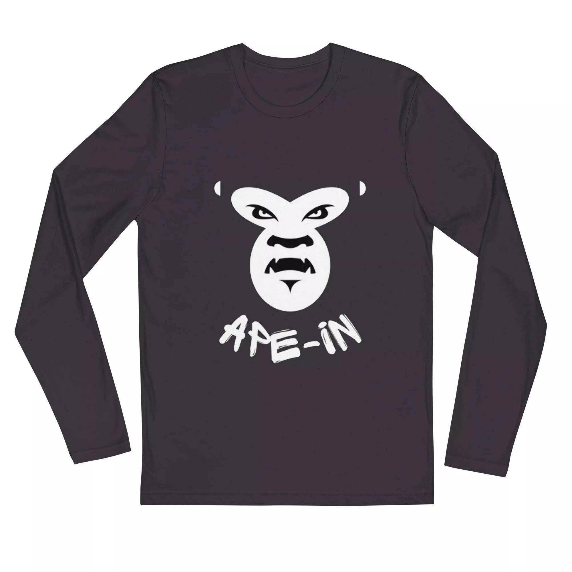 Ape In 2 Long Sleeve T-Shirt - InvestmenTees