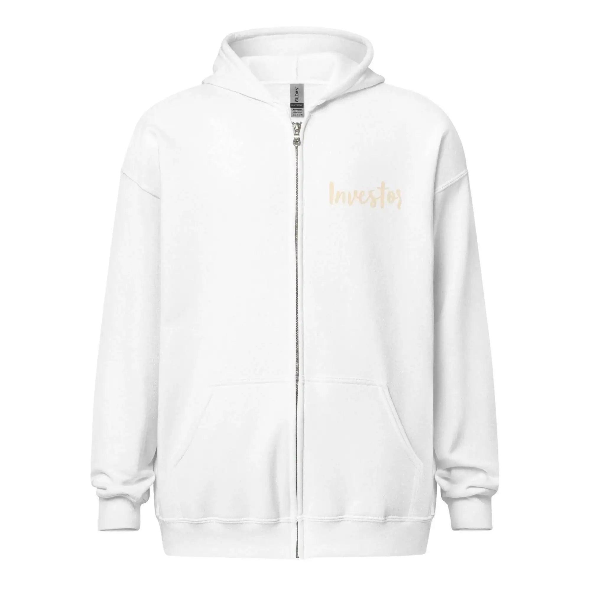 Ape Investor Zip Up Hoodie - InvestmenTees