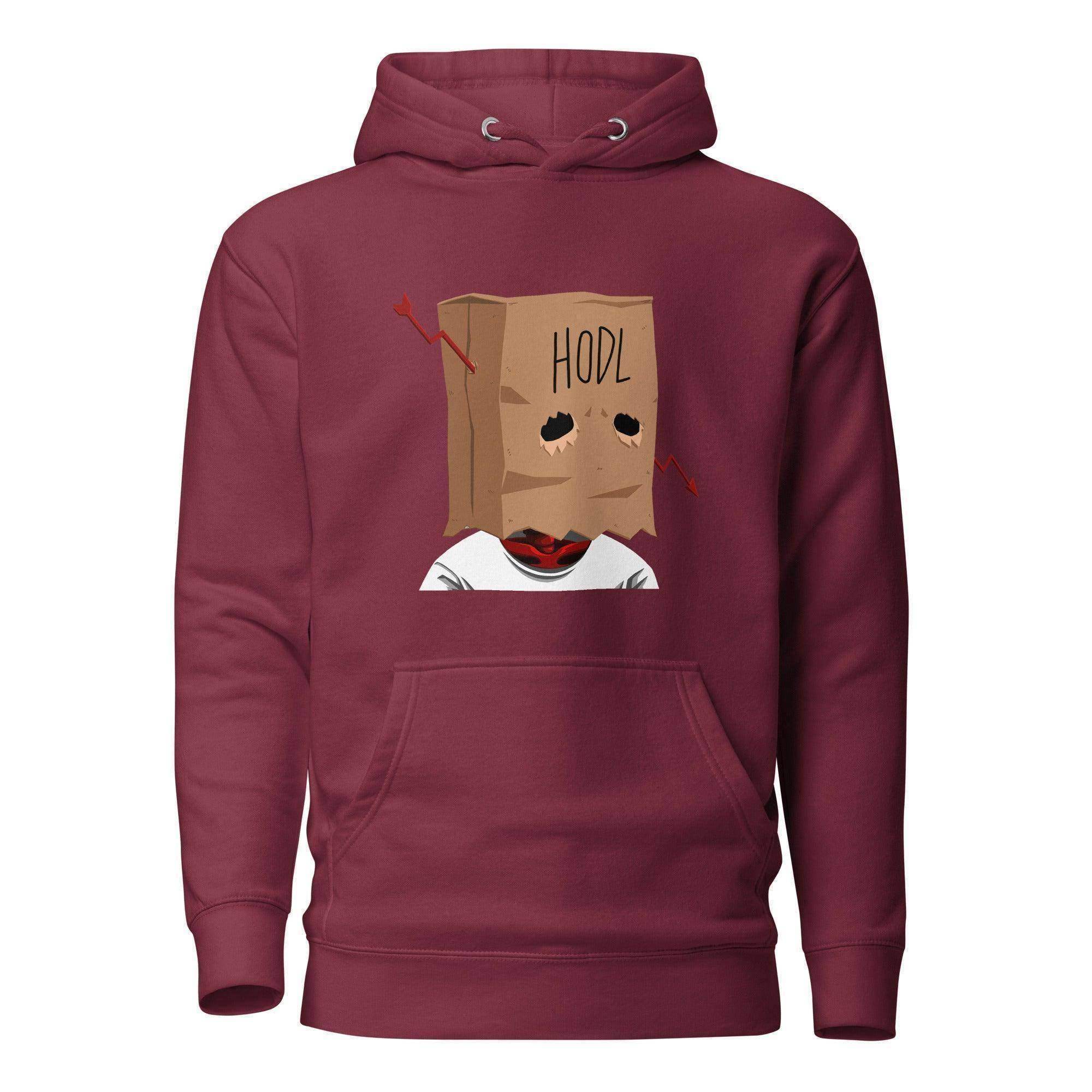 Bag HODL Pullover Hoodie - InvestmenTees