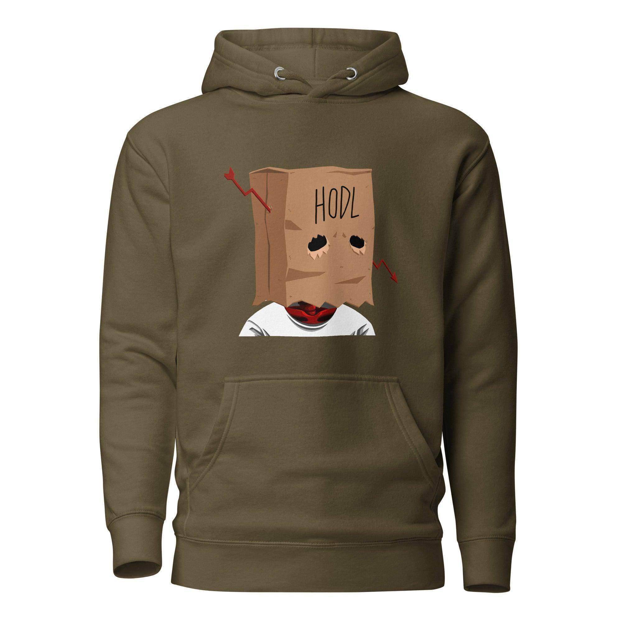 Bag HODL Pullover Hoodie - InvestmenTees