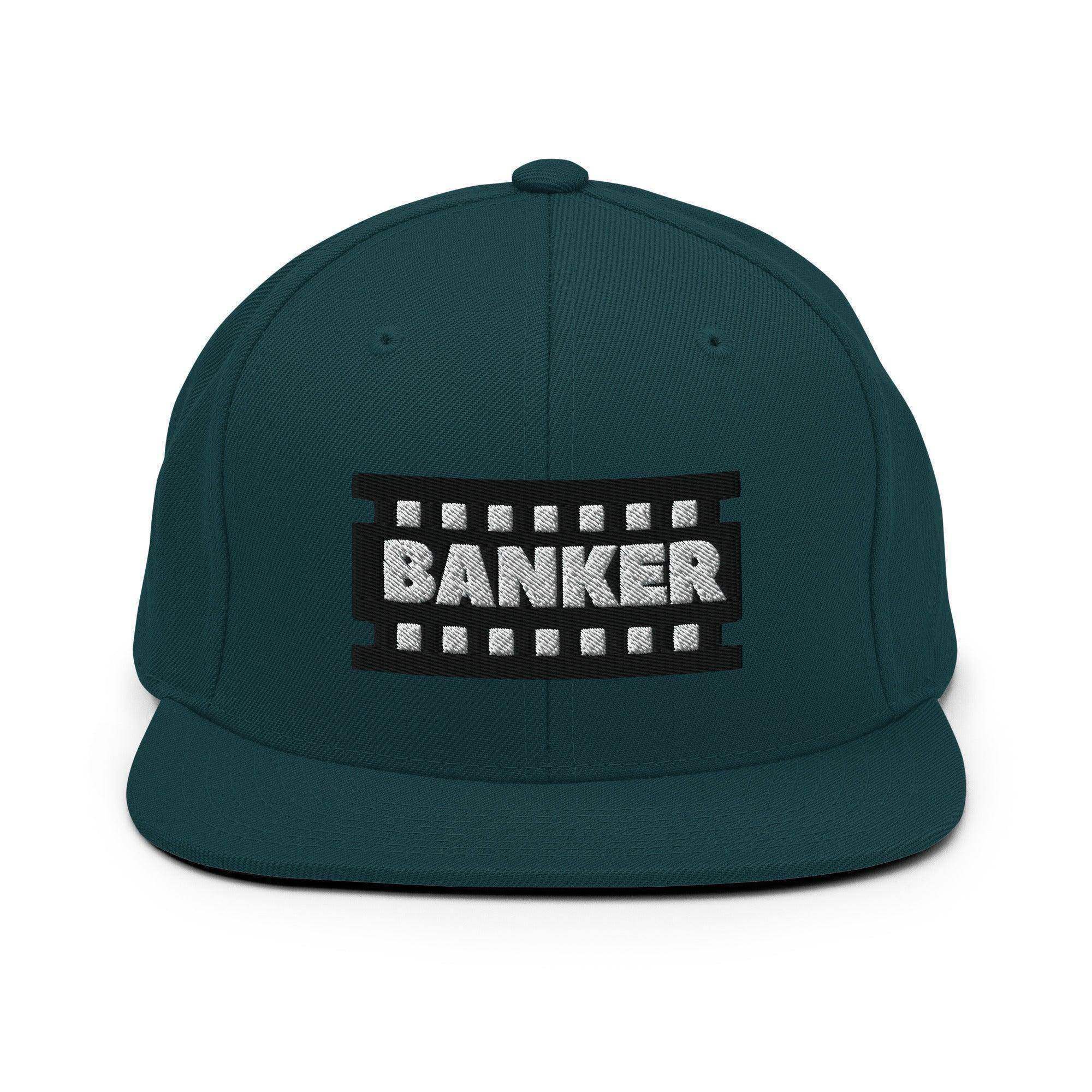 Banker Snapback Hat - InvestmenTees