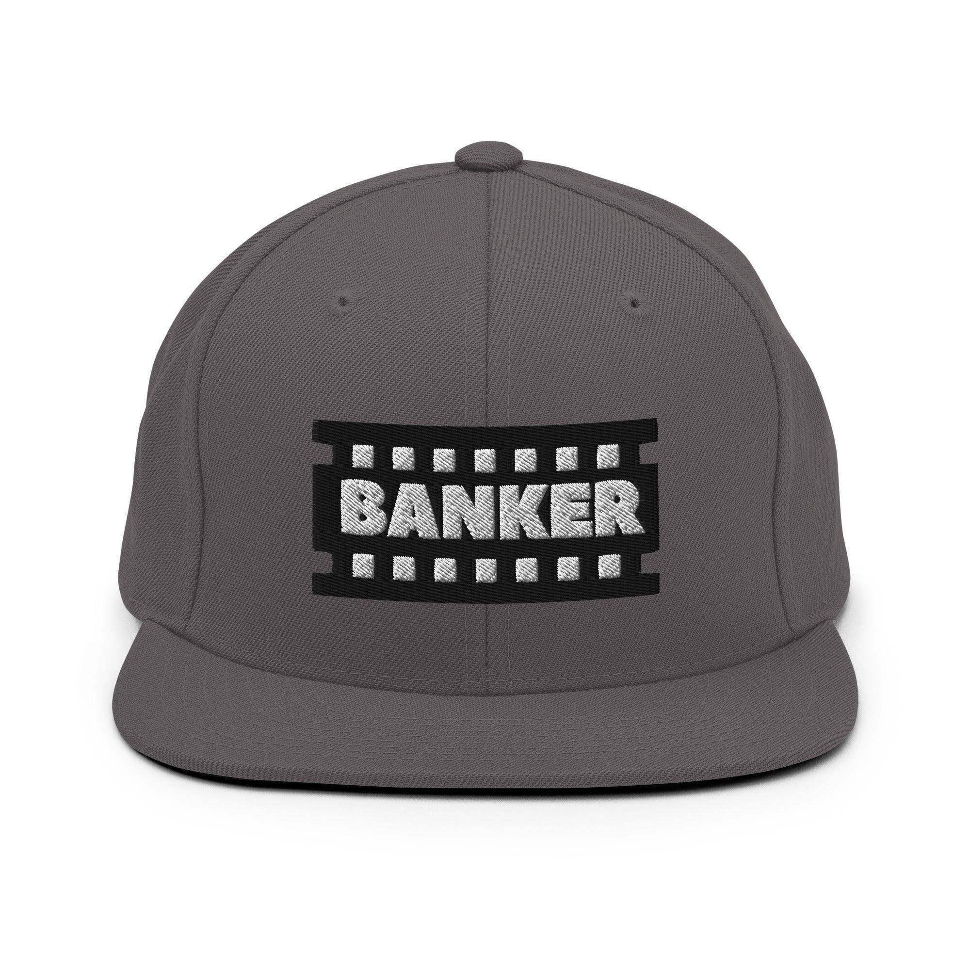 Banker Snapback Hat - InvestmenTees