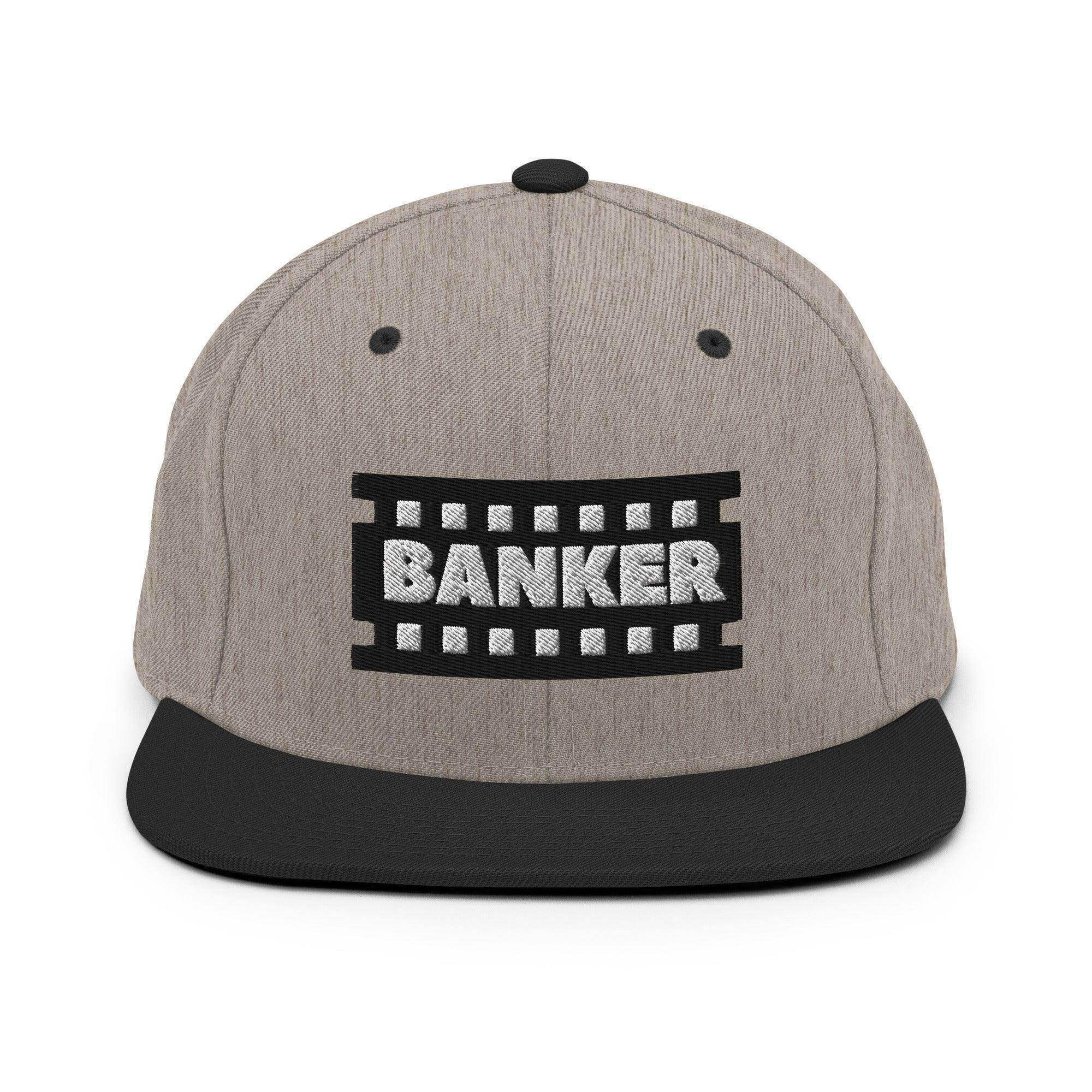 Banker Snapback Hat - InvestmenTees