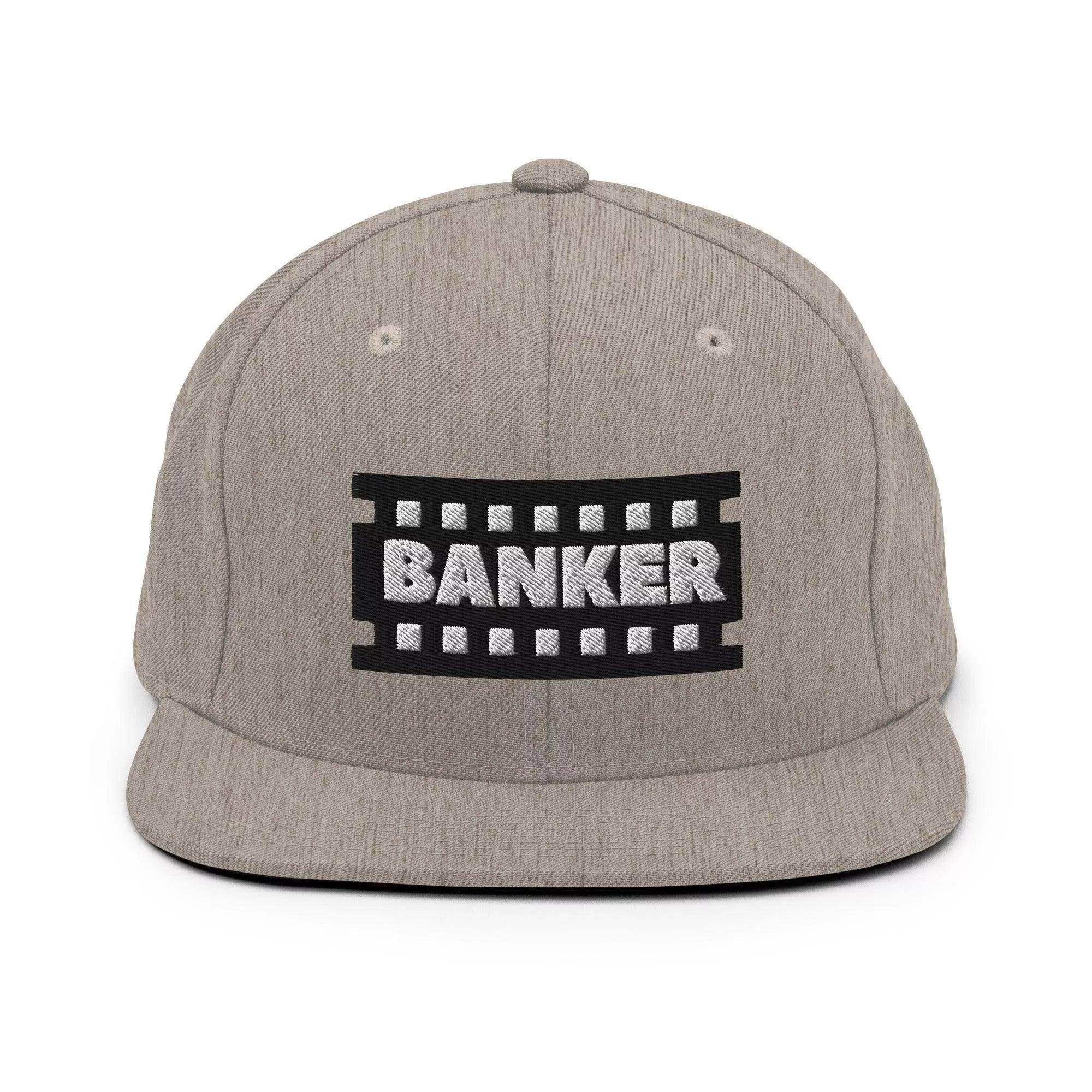 Banker Snapback Hat - InvestmenTees