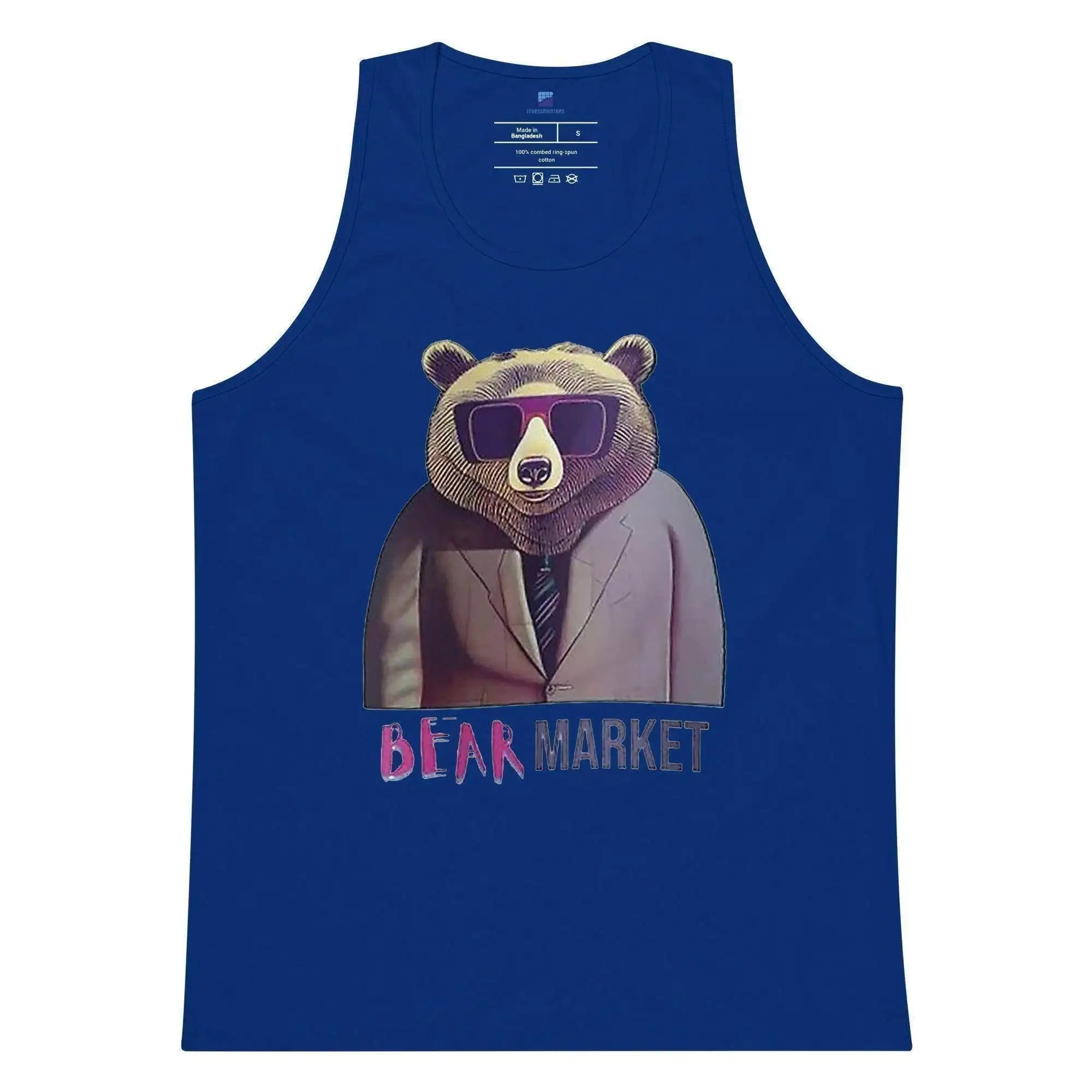 Bear Market Bear Tank Top - InvestmenTees