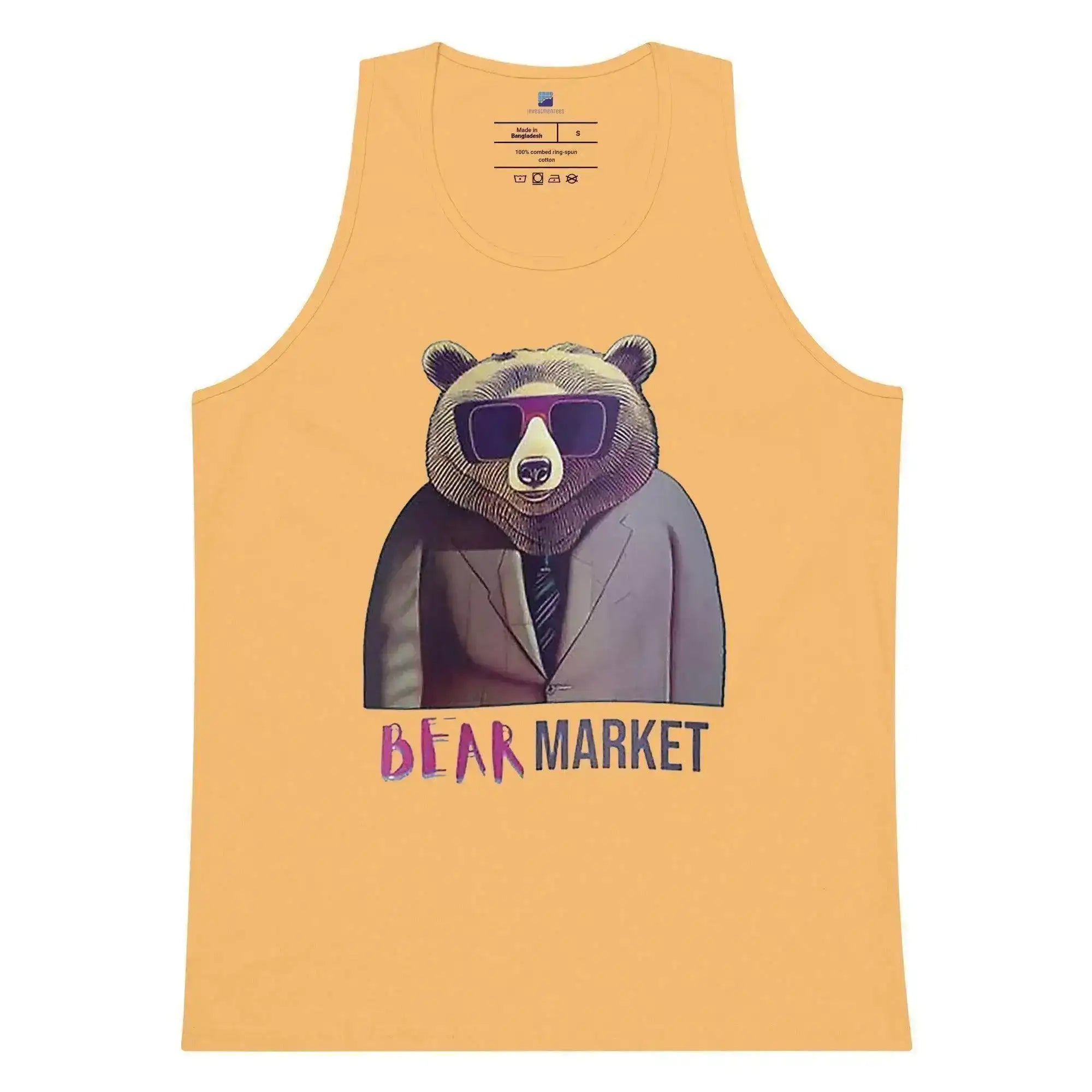 Bear Market Bear Tank Top - InvestmenTees