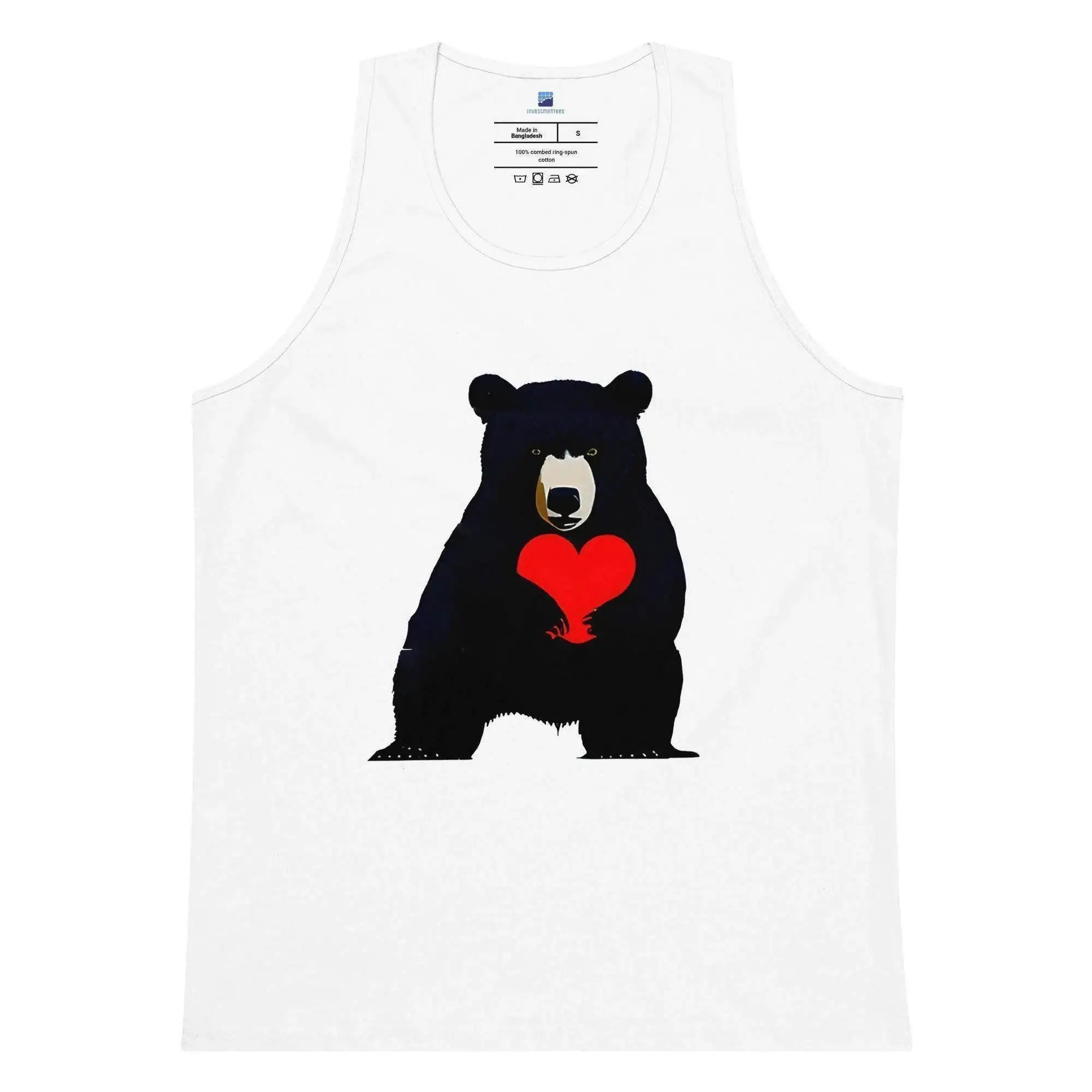 Bearish Heart Tank Top - InvestmenTees