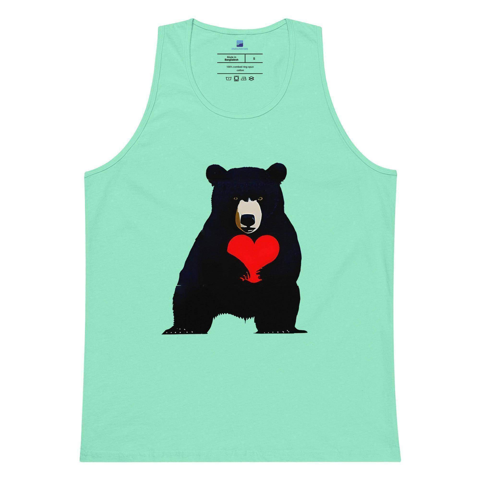 Bearish Heart Tank Top - InvestmenTees