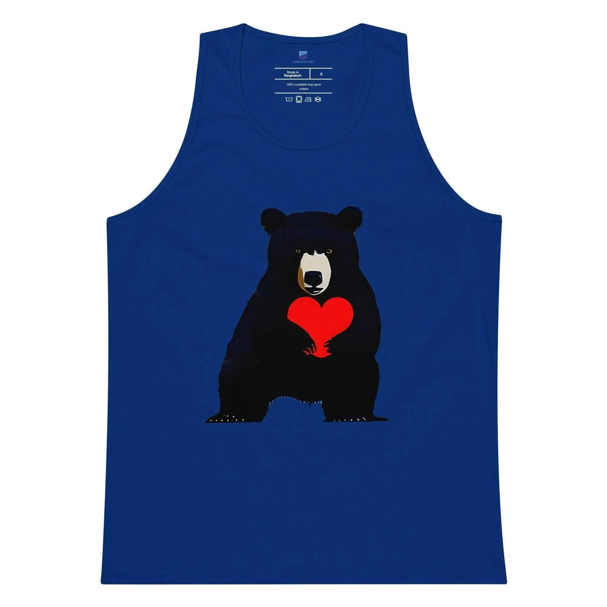 Bearish Heart Tank Top - InvestmenTees