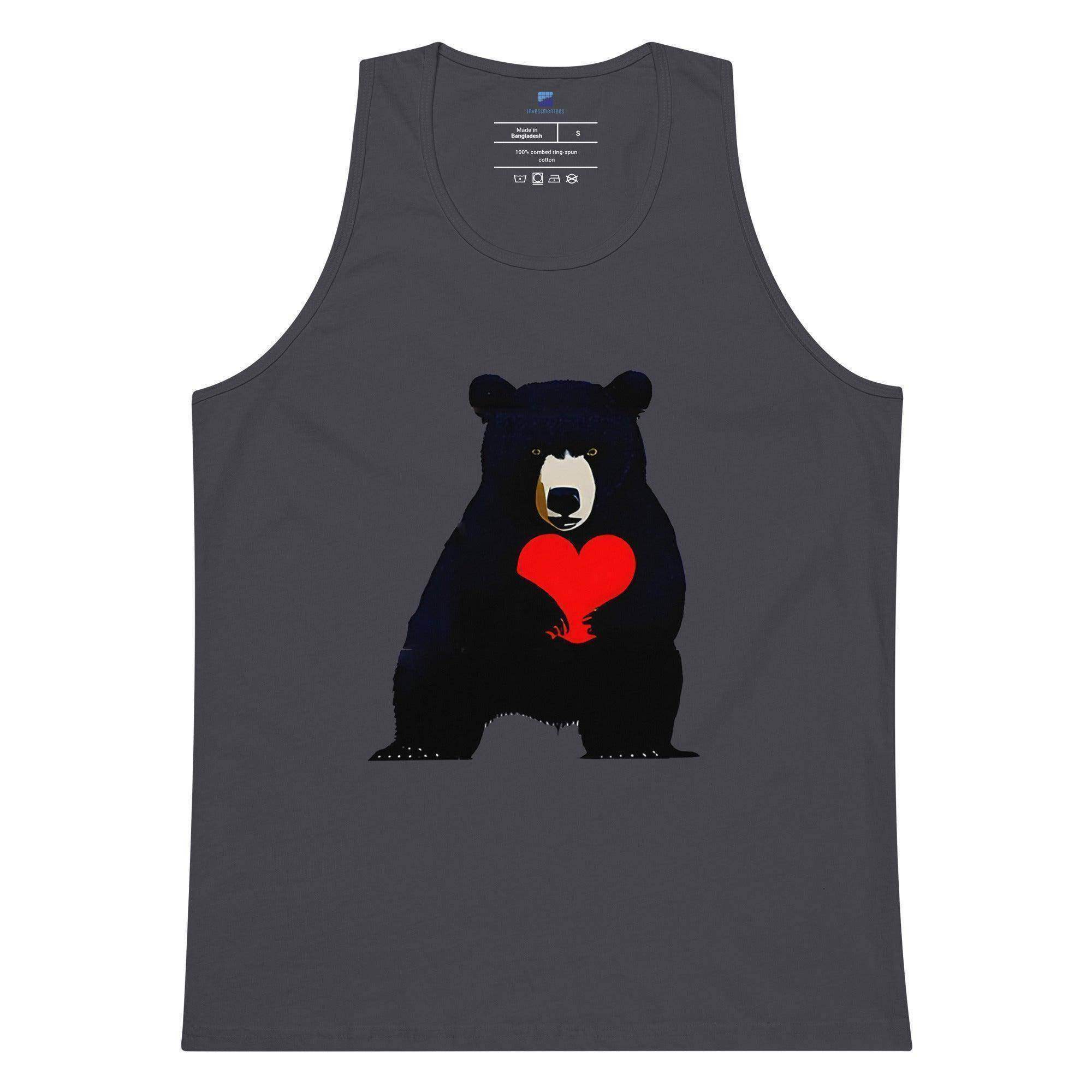 Bearish Heart Tank Top - InvestmenTees