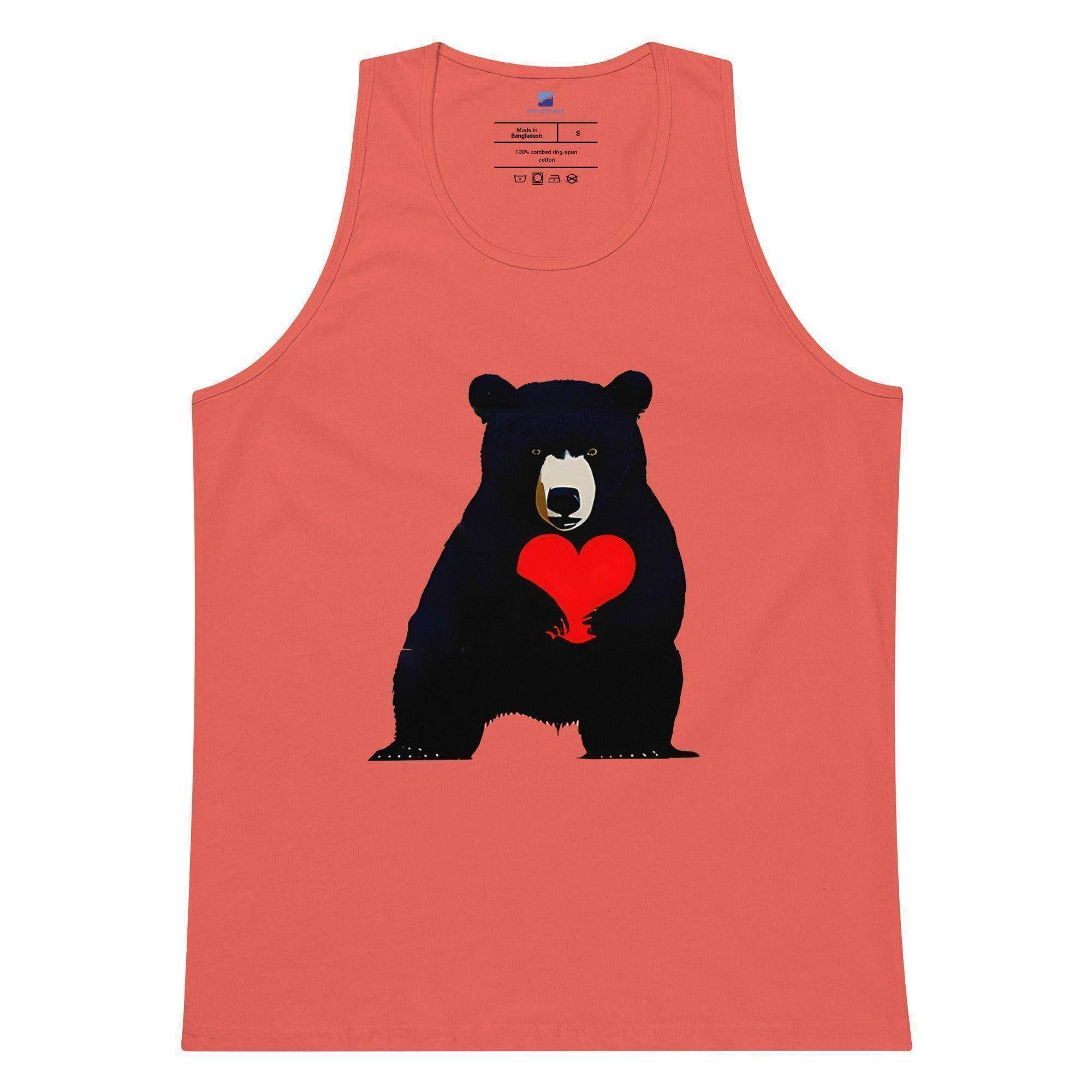 Bearish Heart Tank Top - InvestmenTees